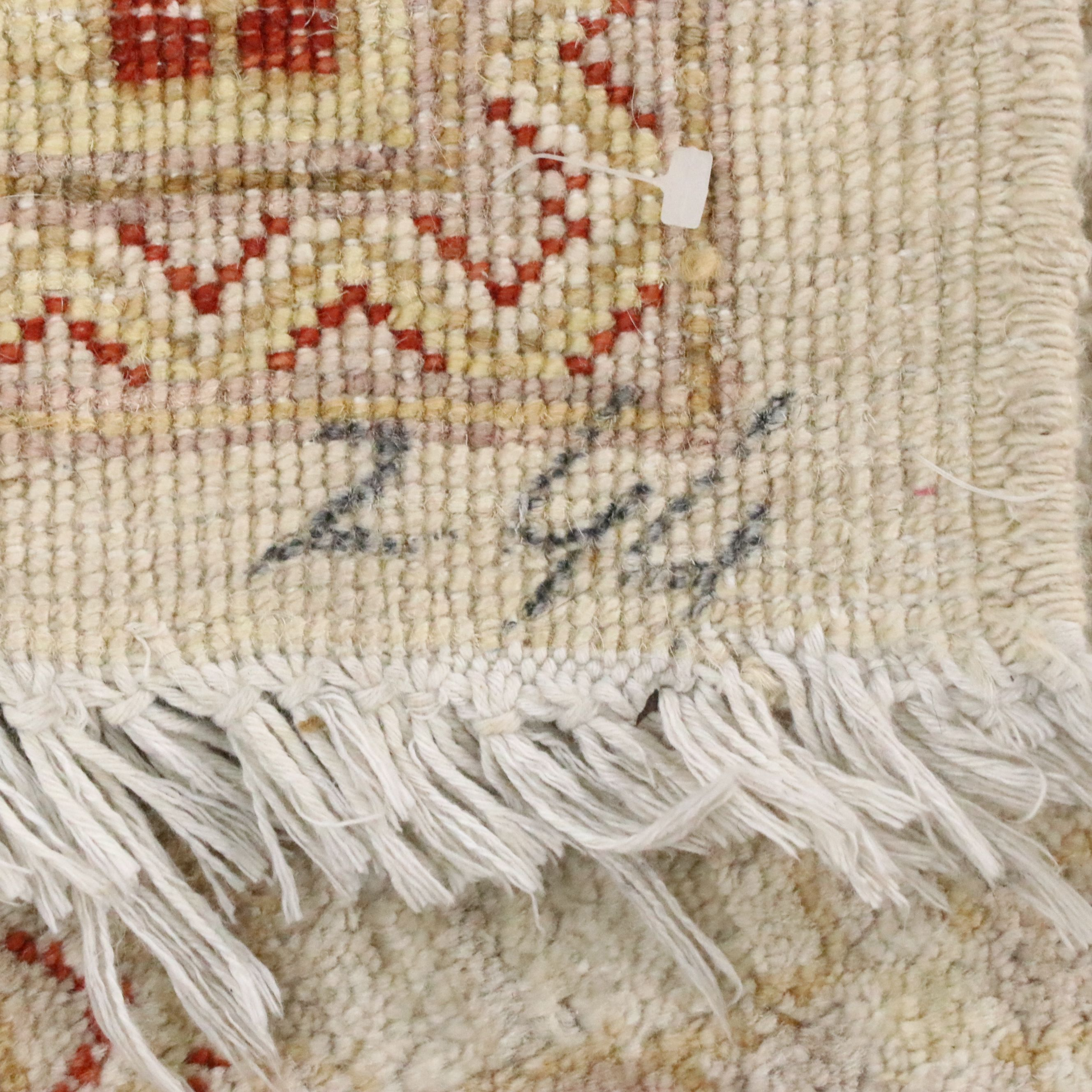 9'2 x 11'9 Hand-Knotted Pakistani Peshawar Area Rug