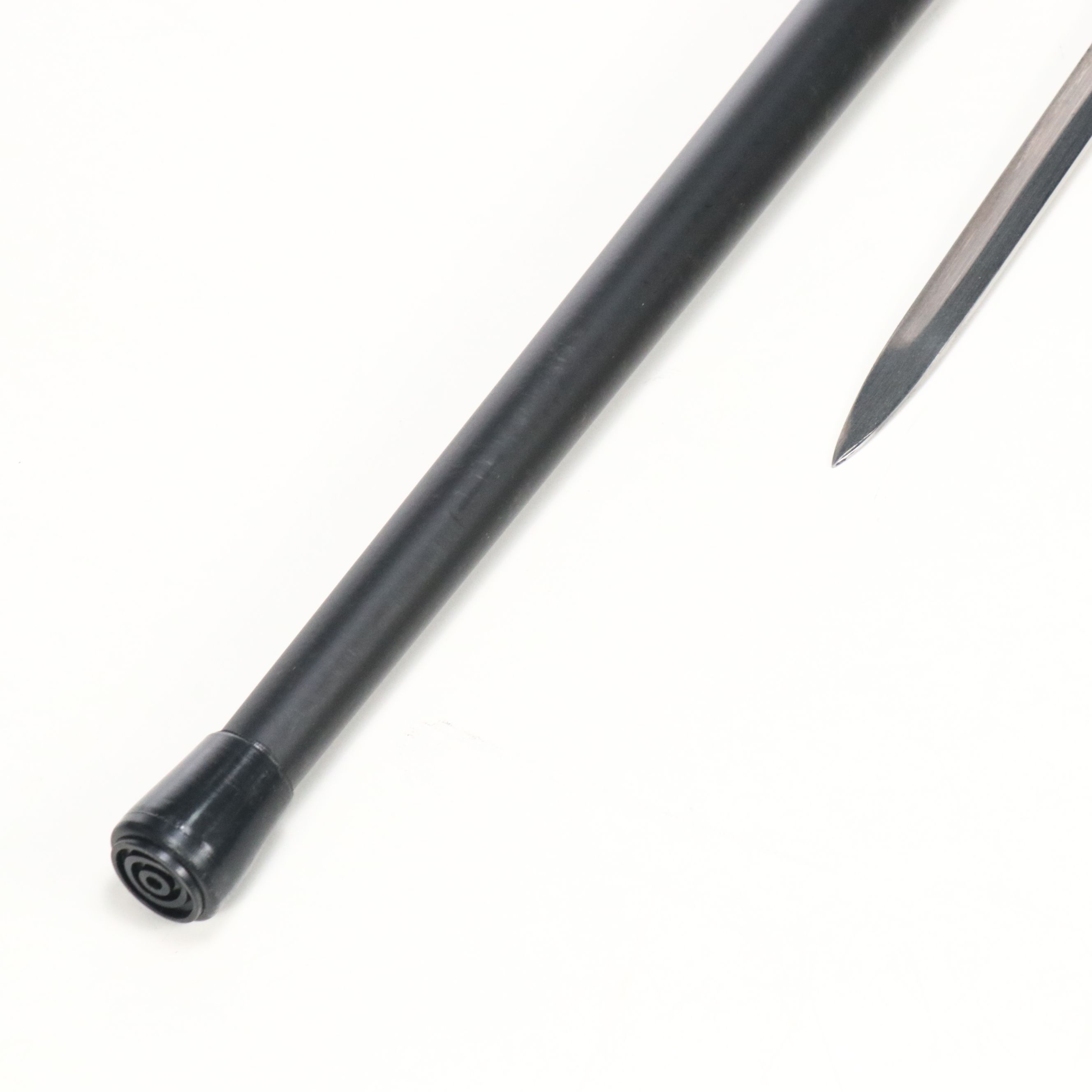 Embossed Acanthus Leaf Handle Sword Cane