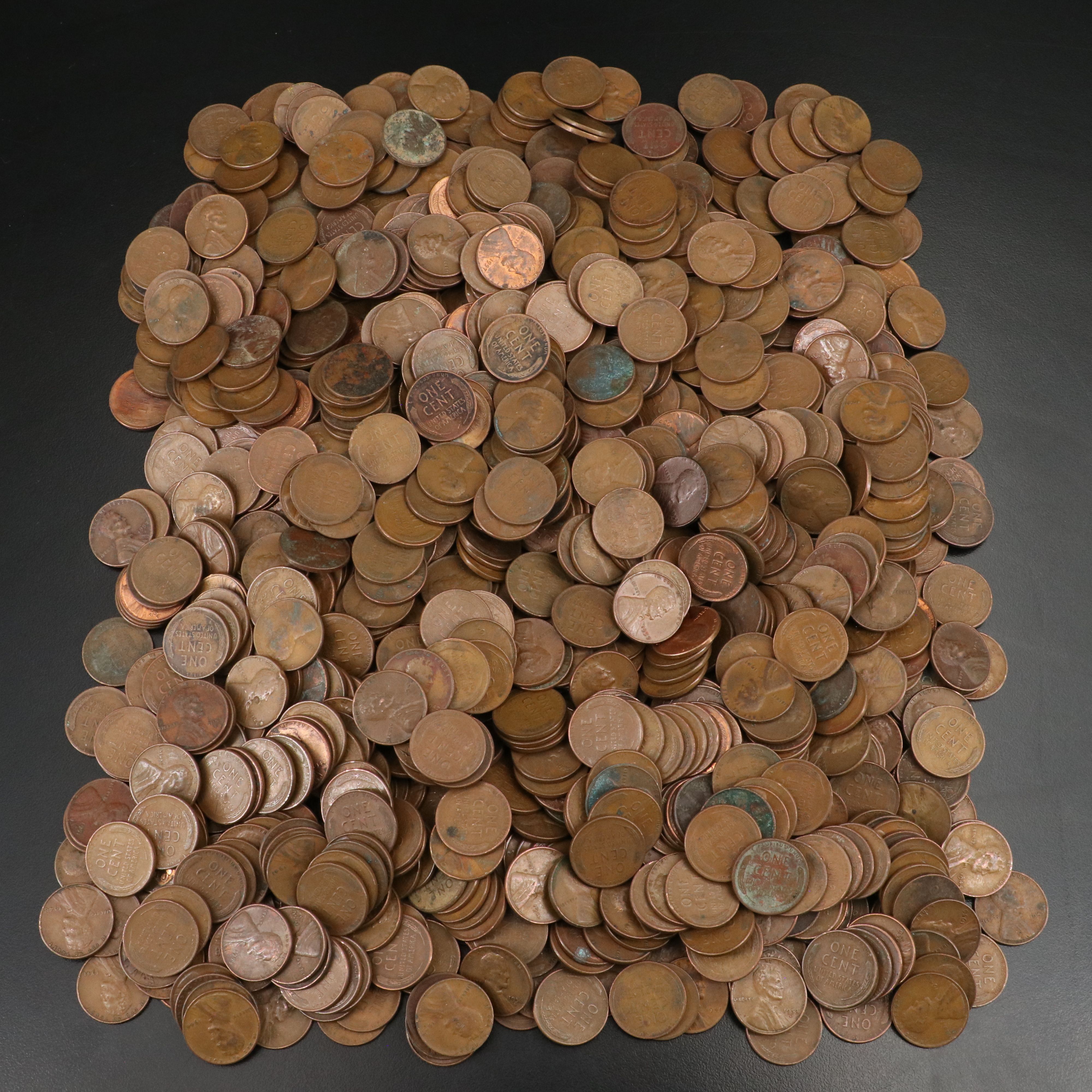 1,000 Lincoln Wheat Cents
