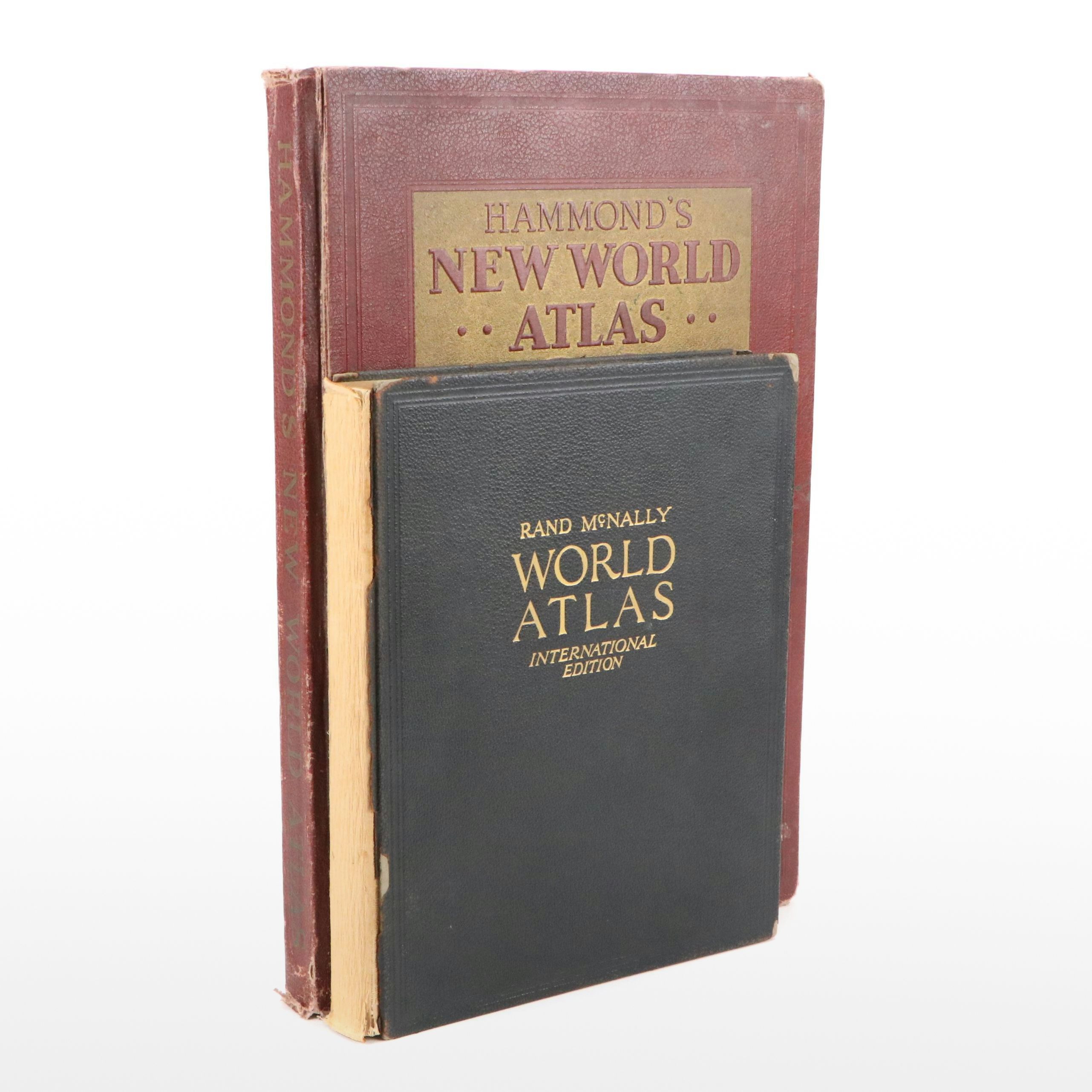 International Edition "Rand McNally World Atlas" with Other New World Atlas