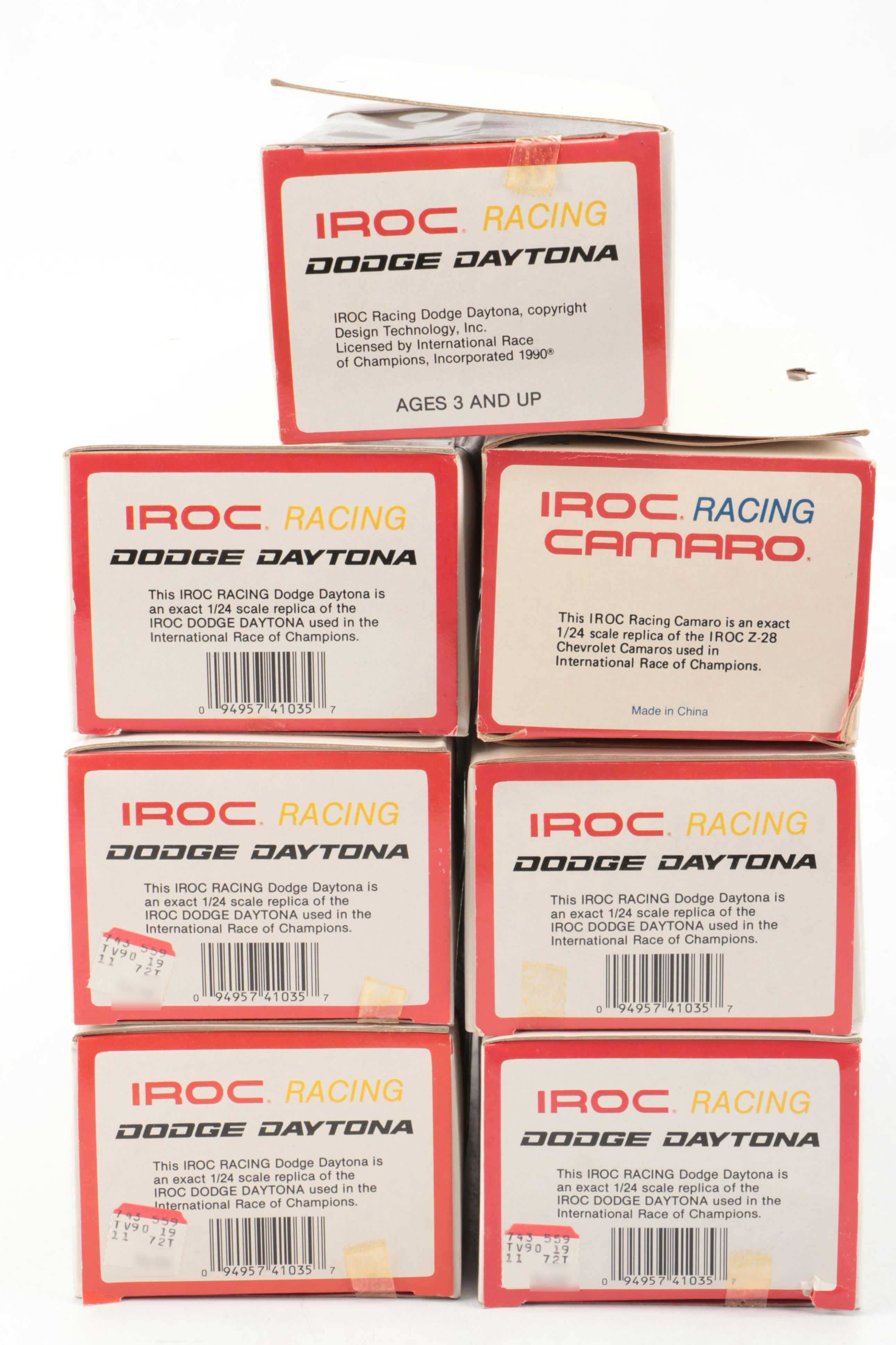 Iroc Racing Dodge Daytona Toy Cars with Camaro Toy Car