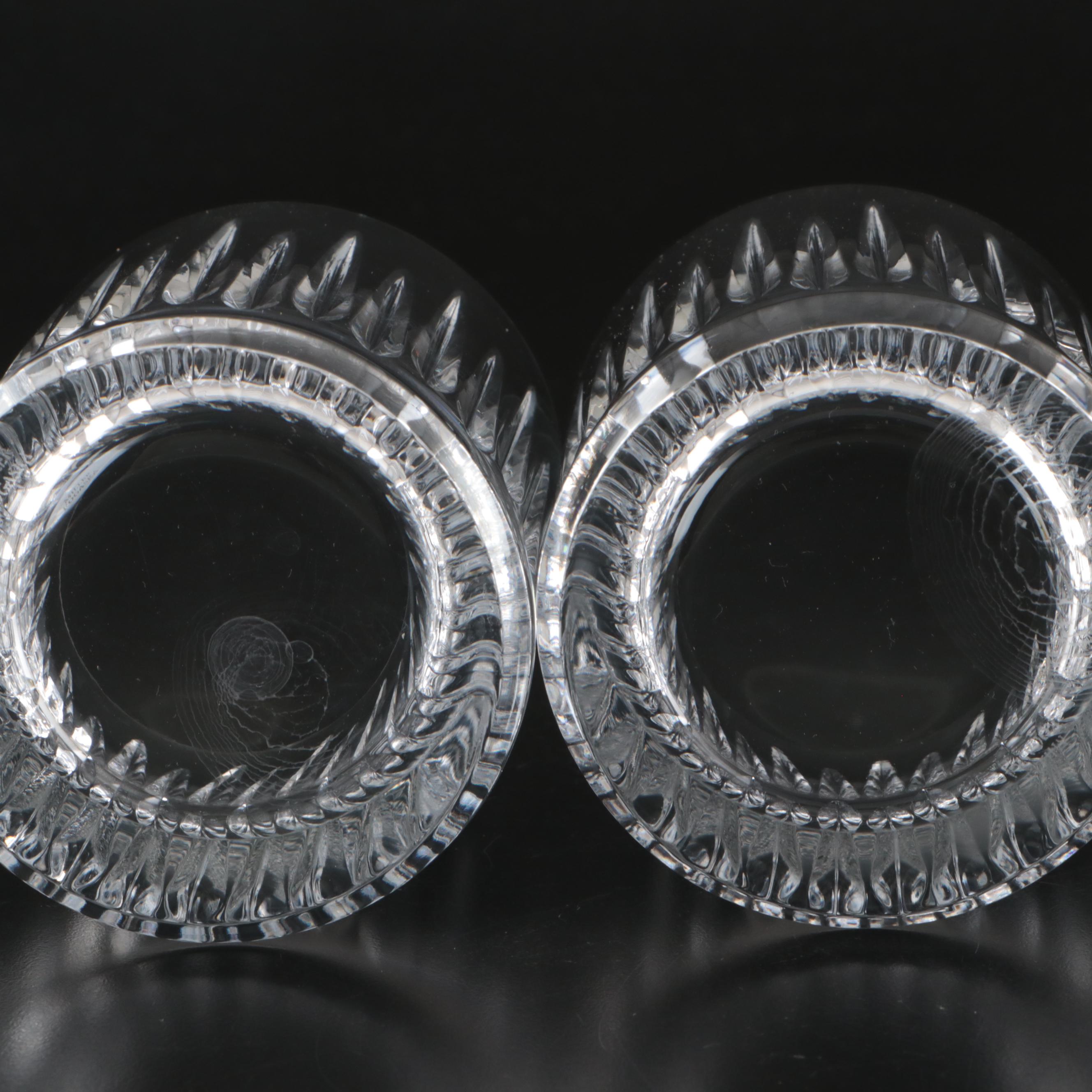 Waterford Crystal "Castlemaine" Wine Glasses with Old Fashioned Glasses