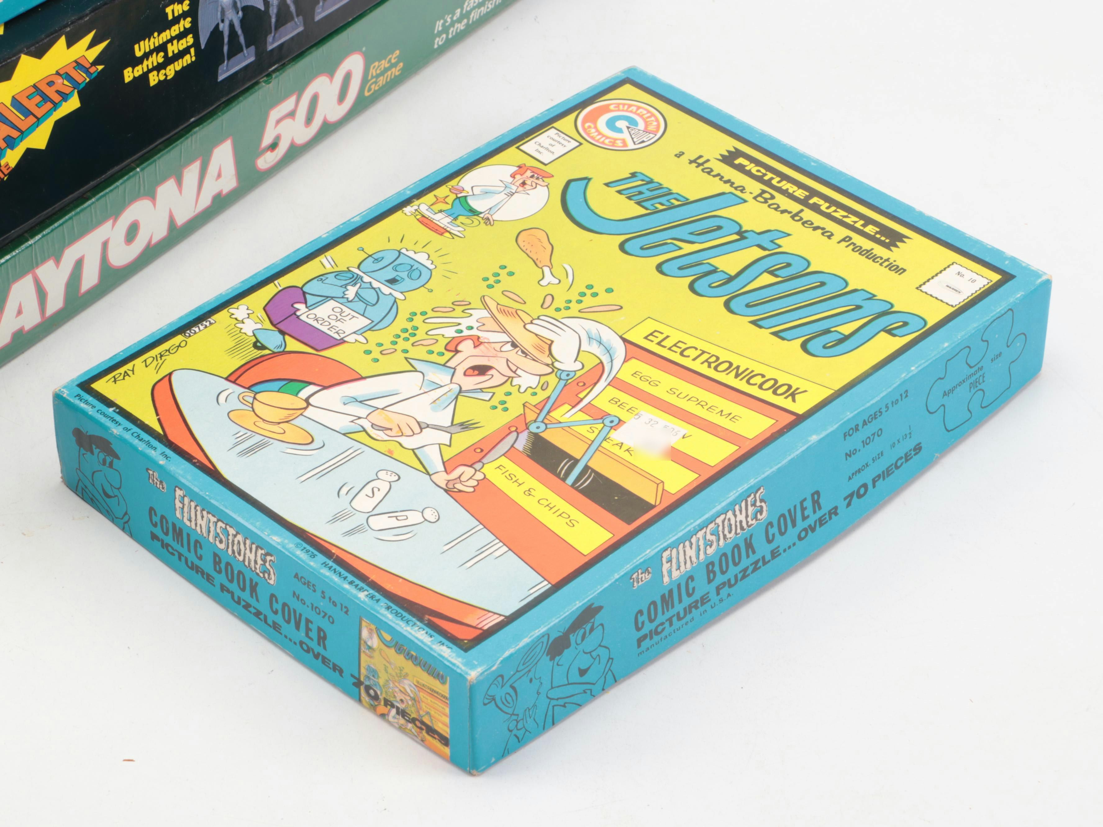 Vintage Board Games with Laughing Elephant Travel Luggage Label Stickers