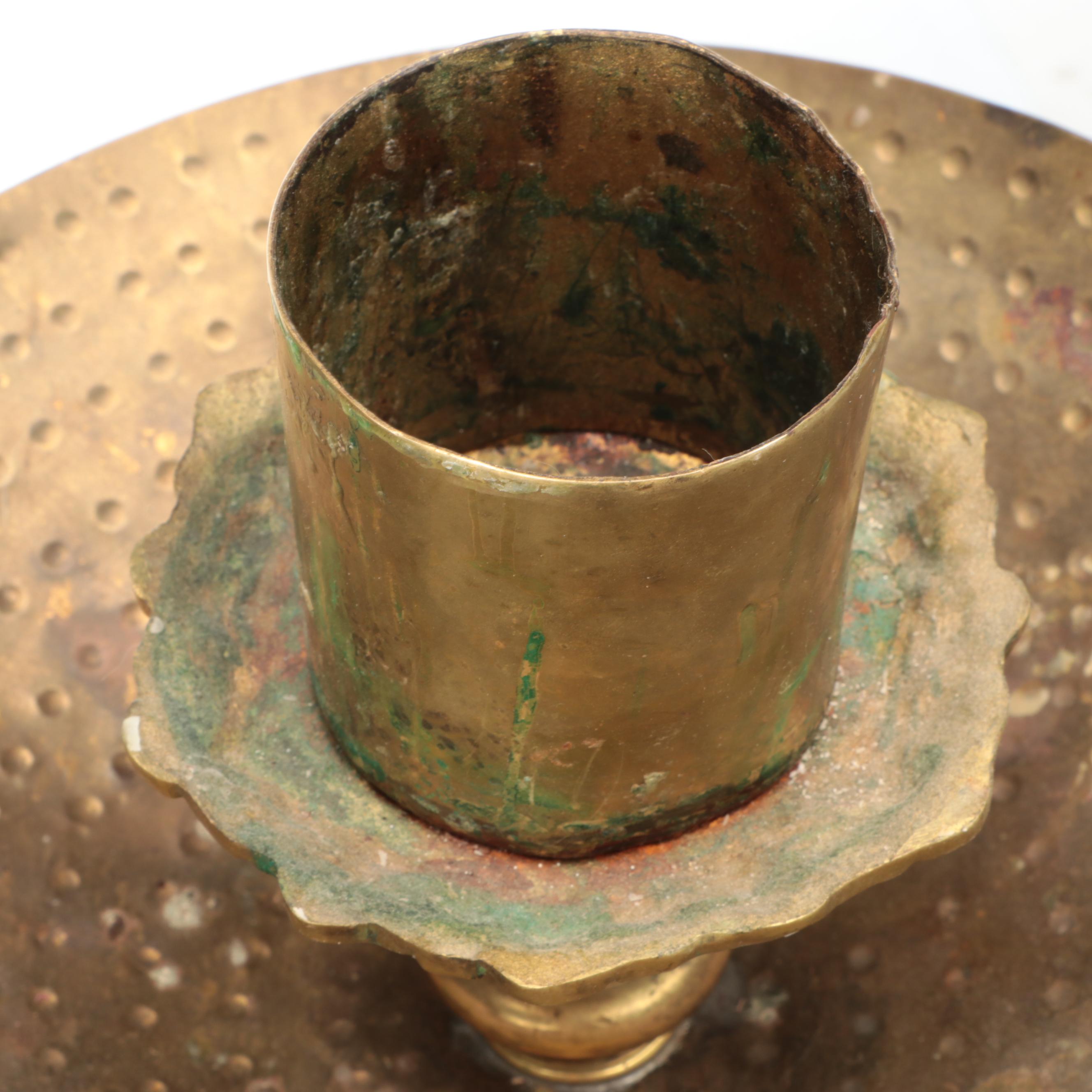 European Baroque Style Brass Centerpiece Stand