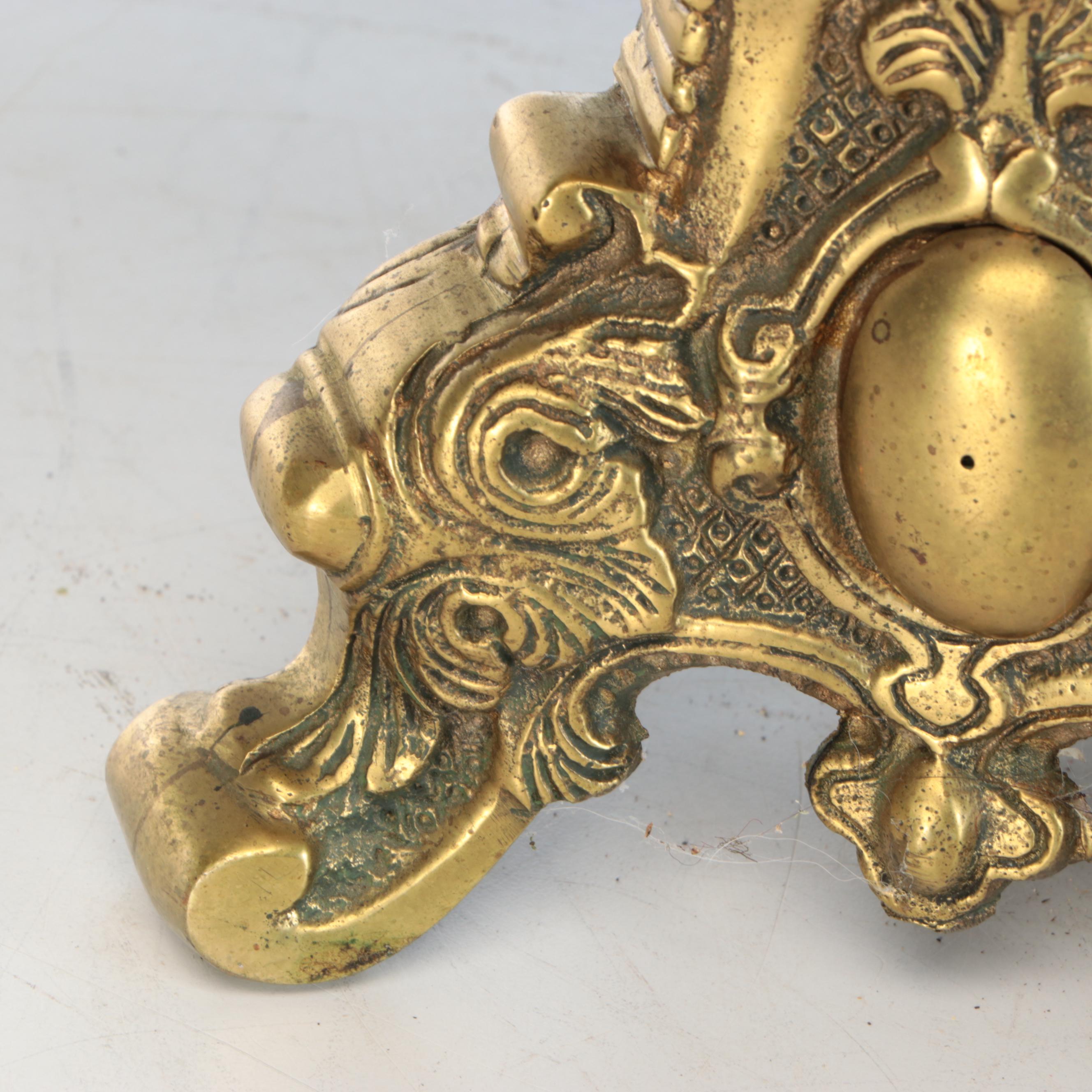 European Baroque Style Brass Centerpiece Stand