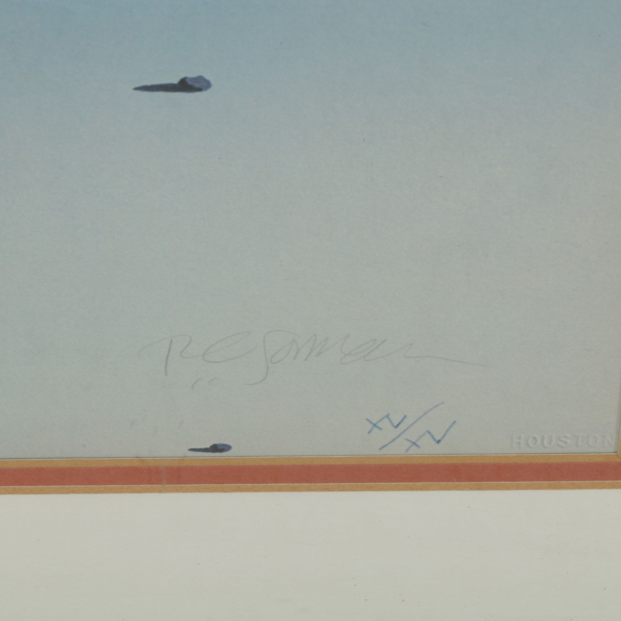 R.C. Gorman "Canyon de Chelly Night" Signed Offset Lithograph, 1979