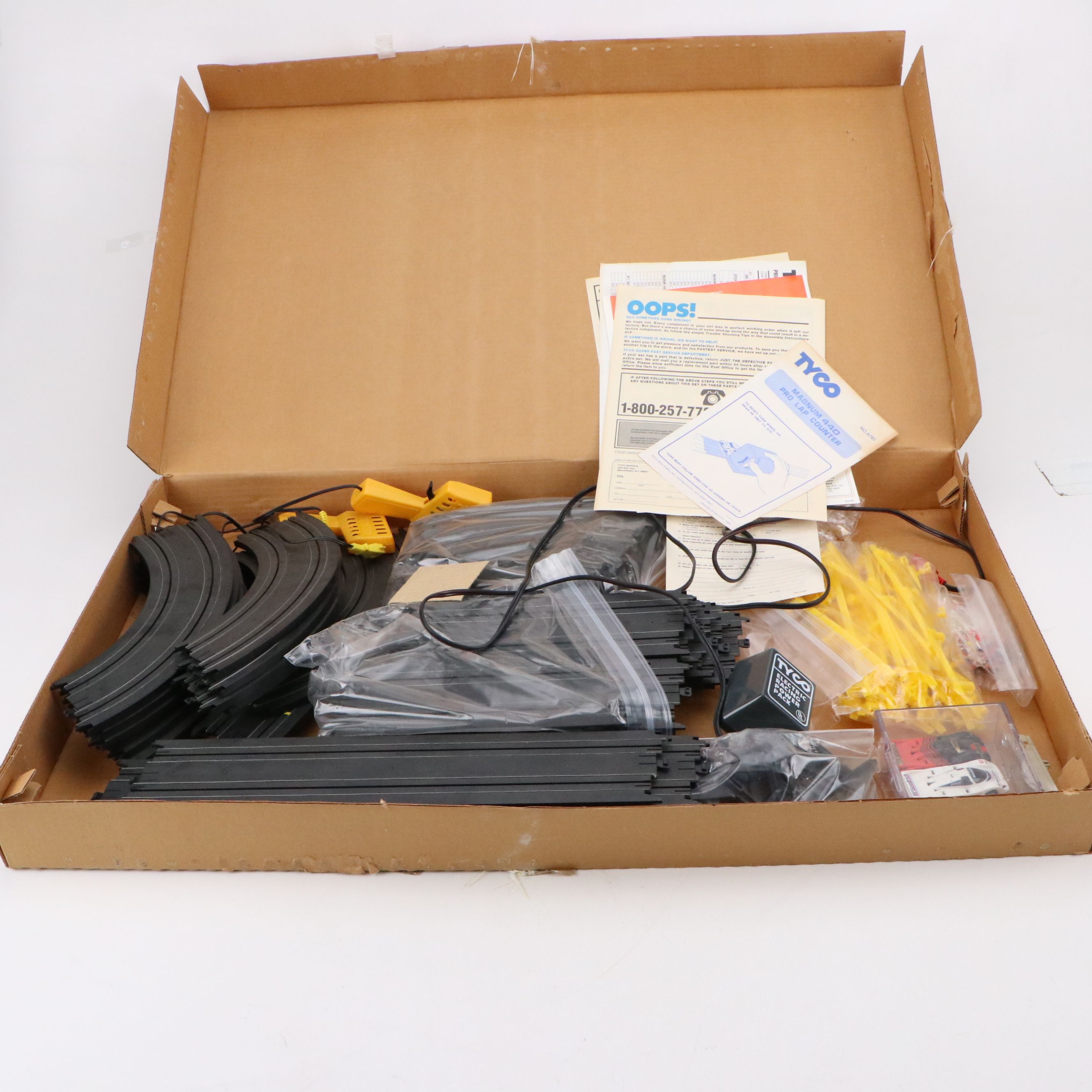 Tyco Magnum 440-X2 California GT Toy Race Track, 1980s