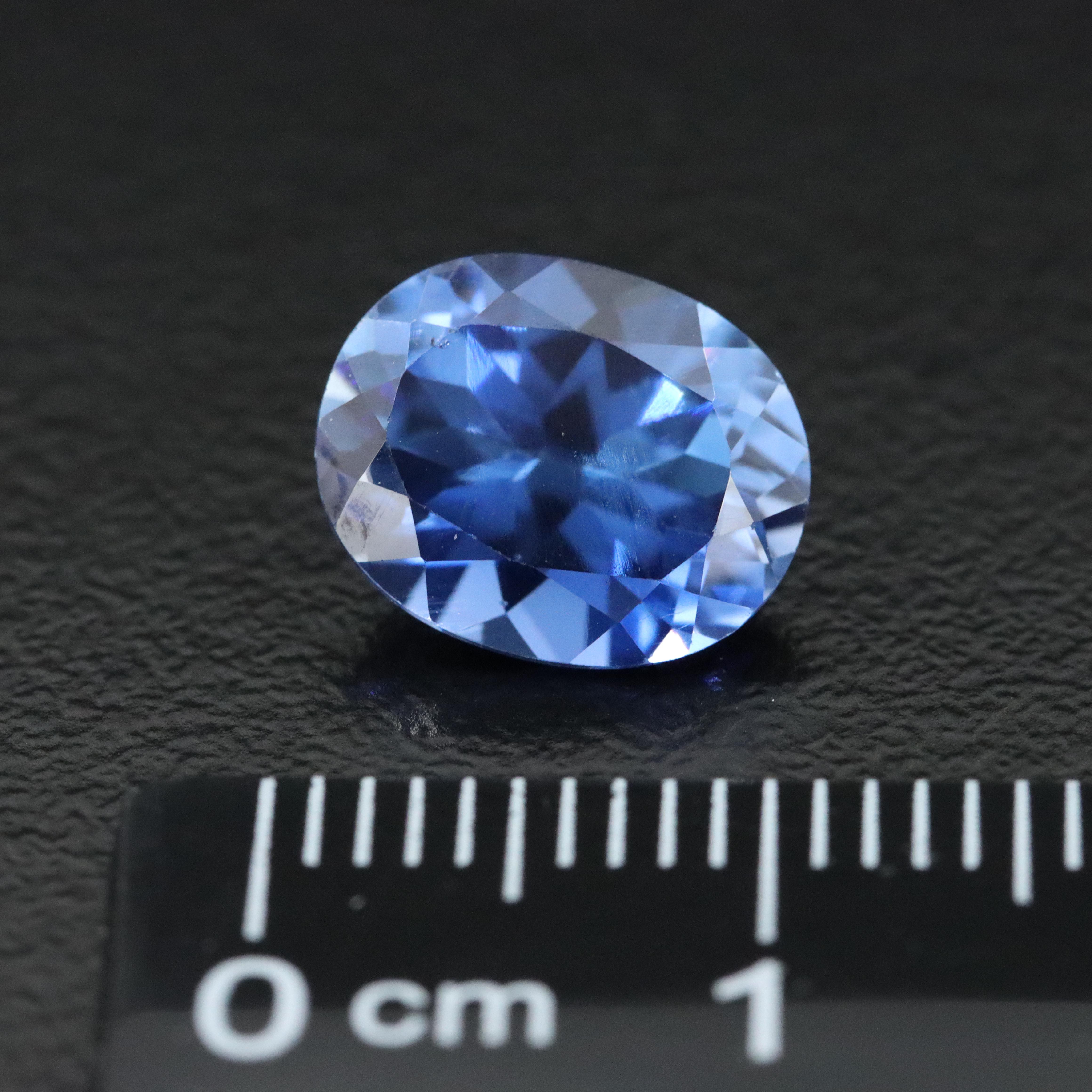Loose 3.75 CT Lab Grown Sapphire