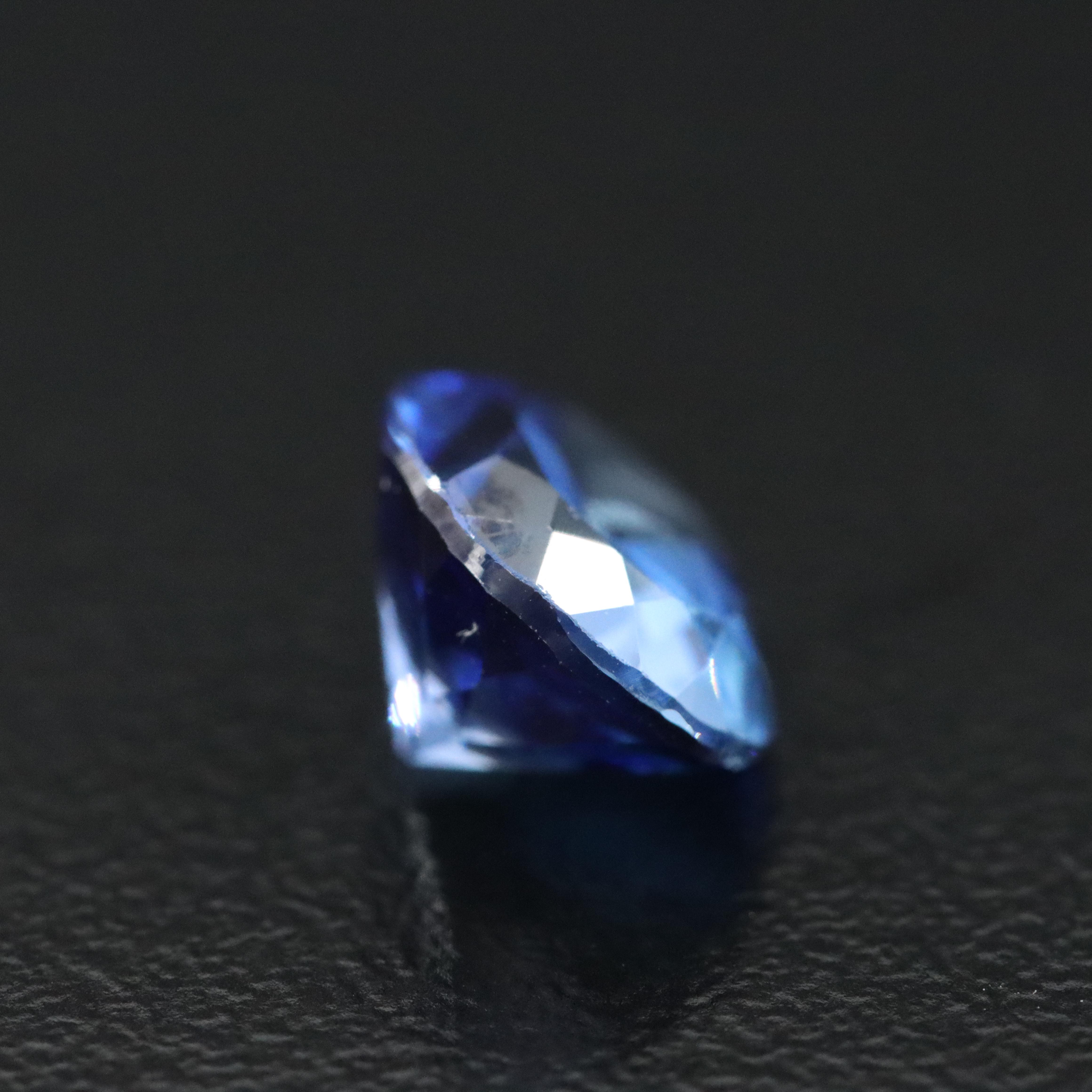 Loose 3.75 CT Lab Grown Sapphire