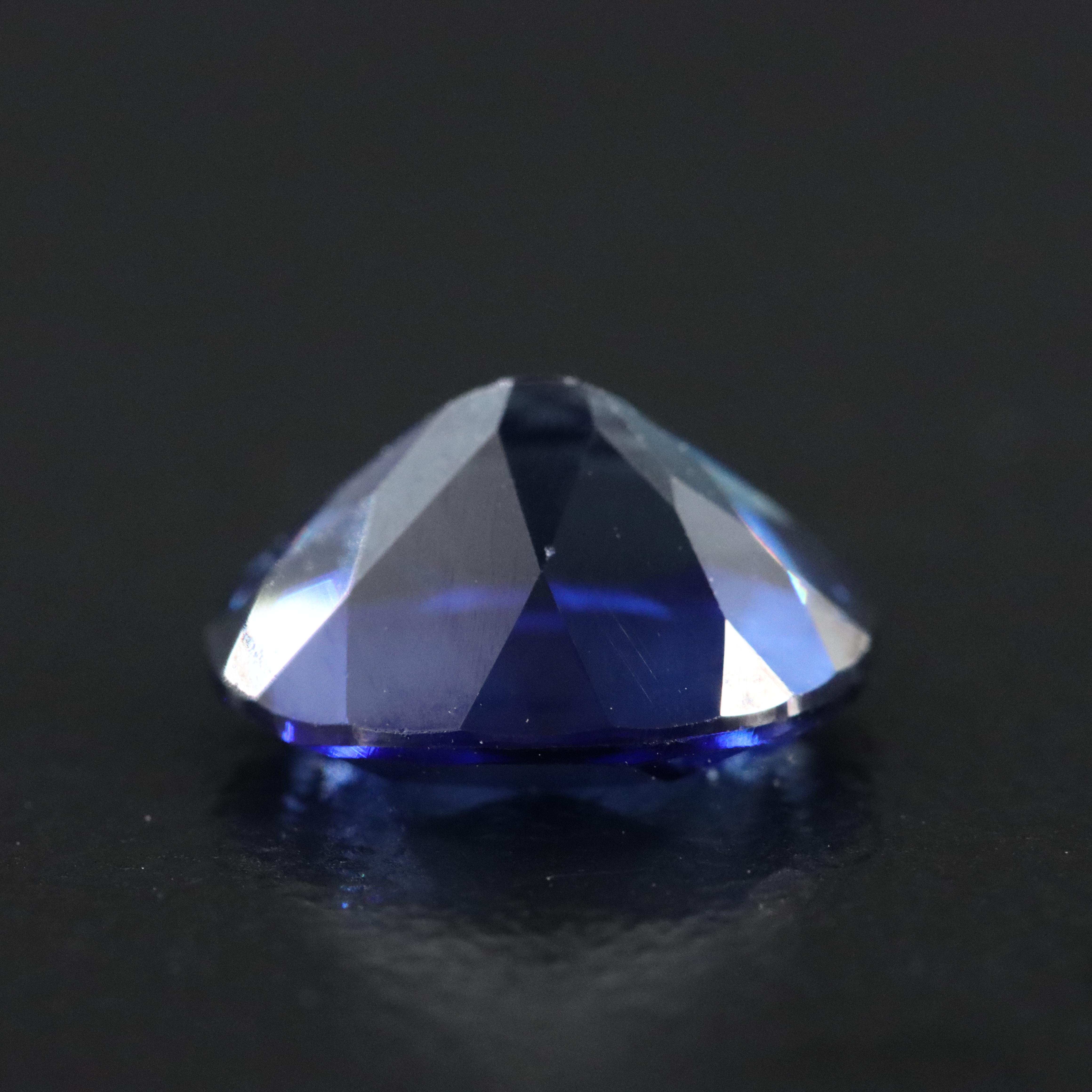 Loose 3.75 CT Lab Grown Sapphire