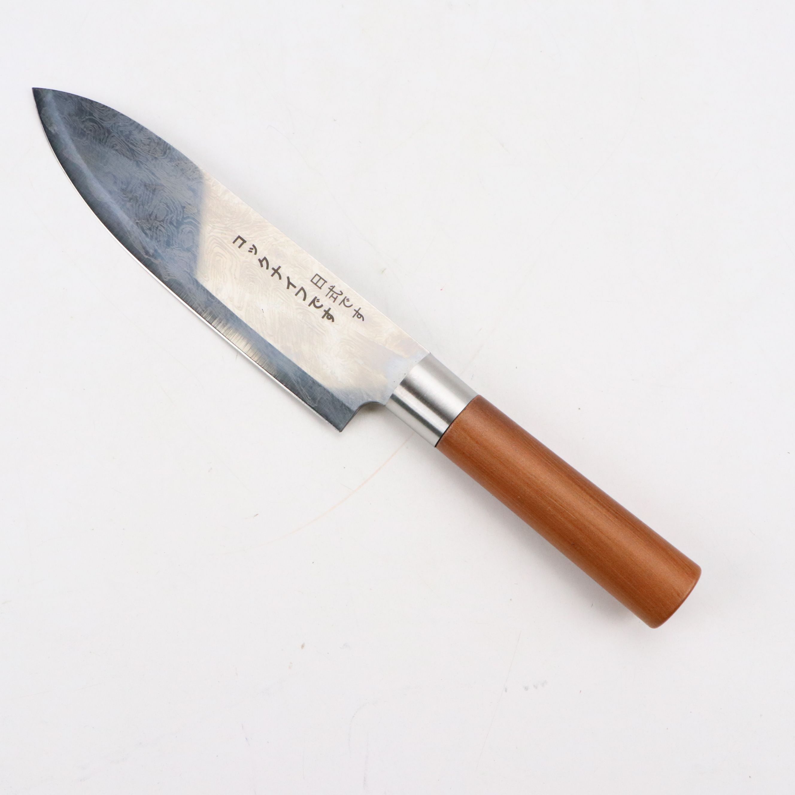 Japanese Style Etched Stainless Steel Chef's Knives with Other Cleaver