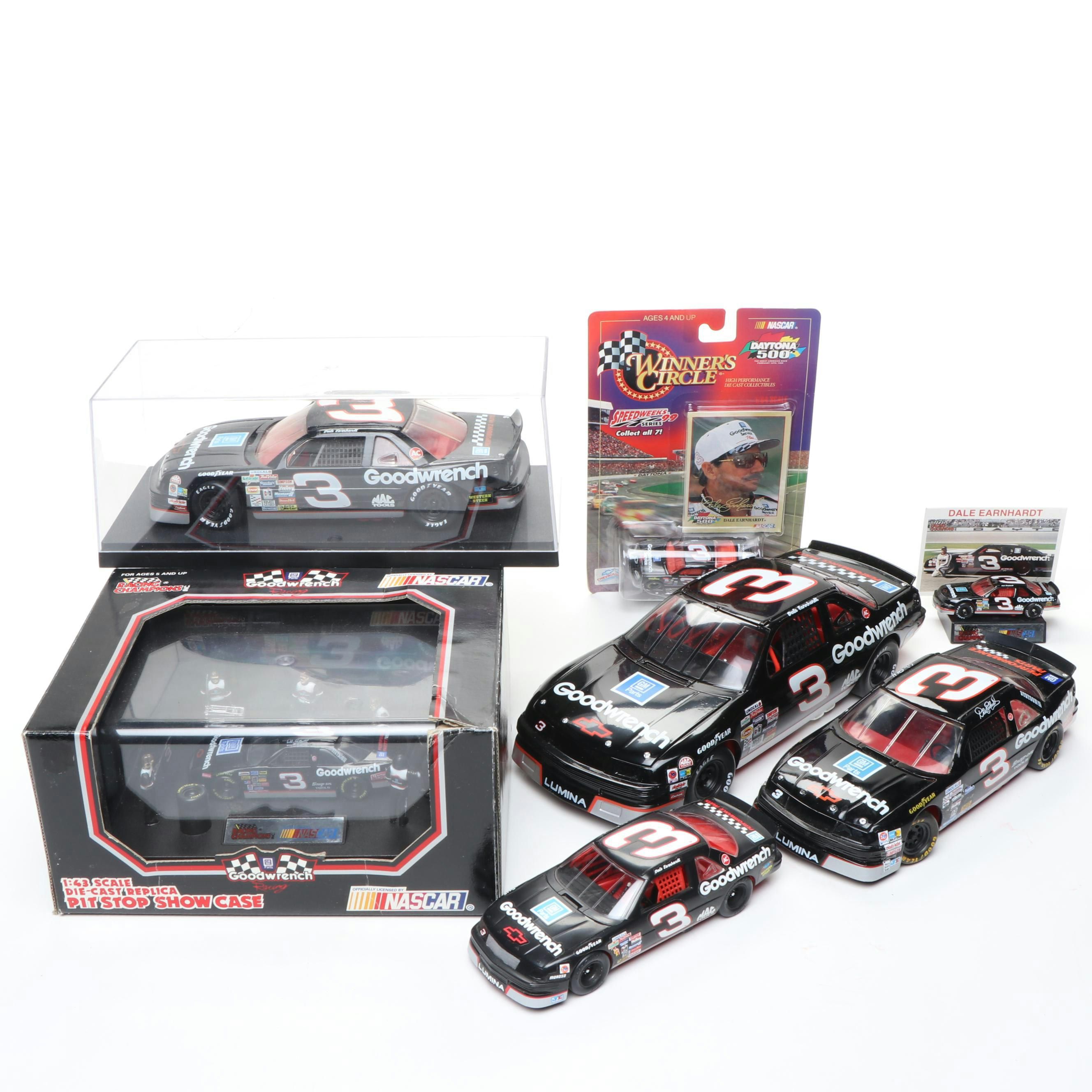 Racing Champions, Winner's Circle and Other Dale Earnhardt Diecast Cars