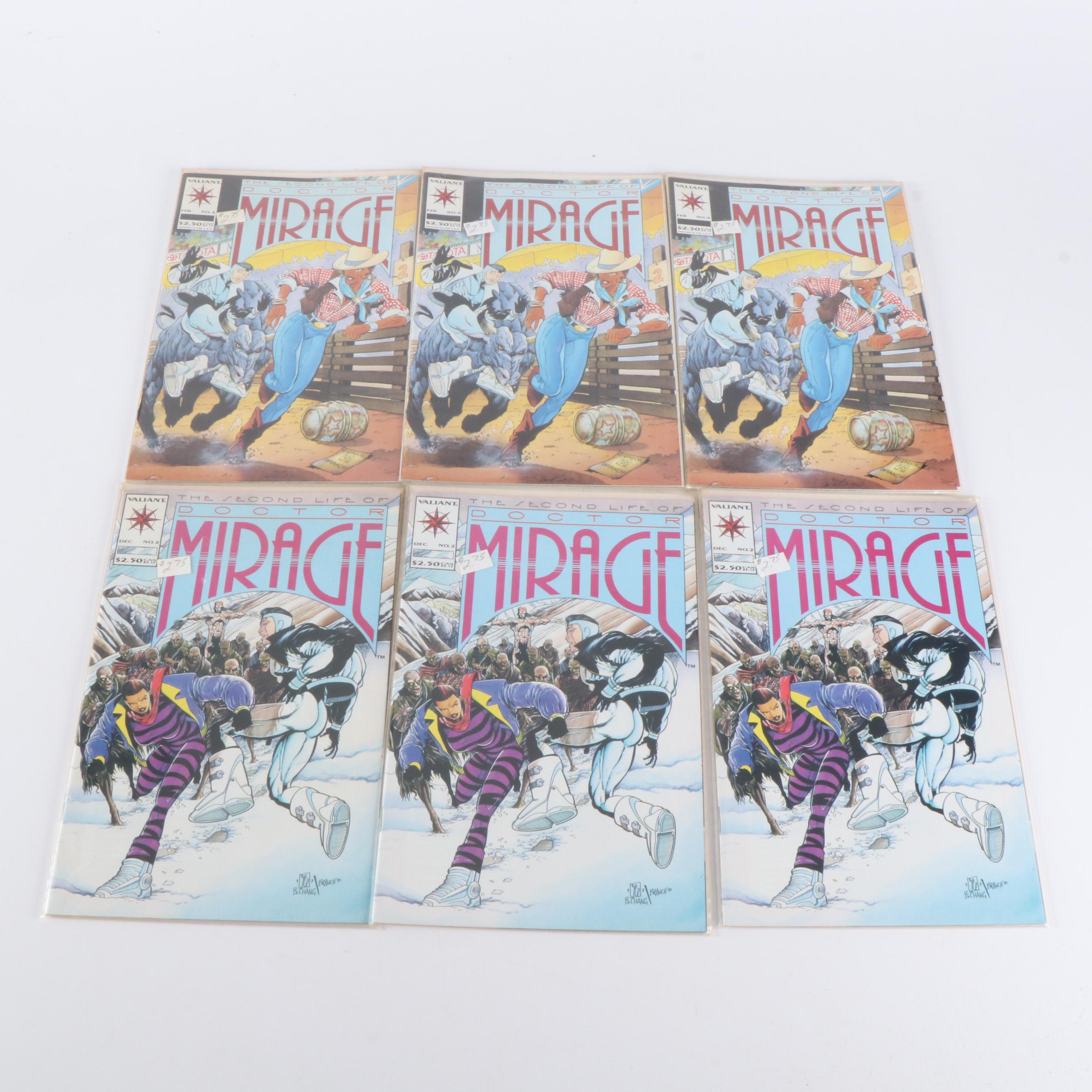 Modern Age "Doctor Mirage" and "Solar" Valiant Comic Books