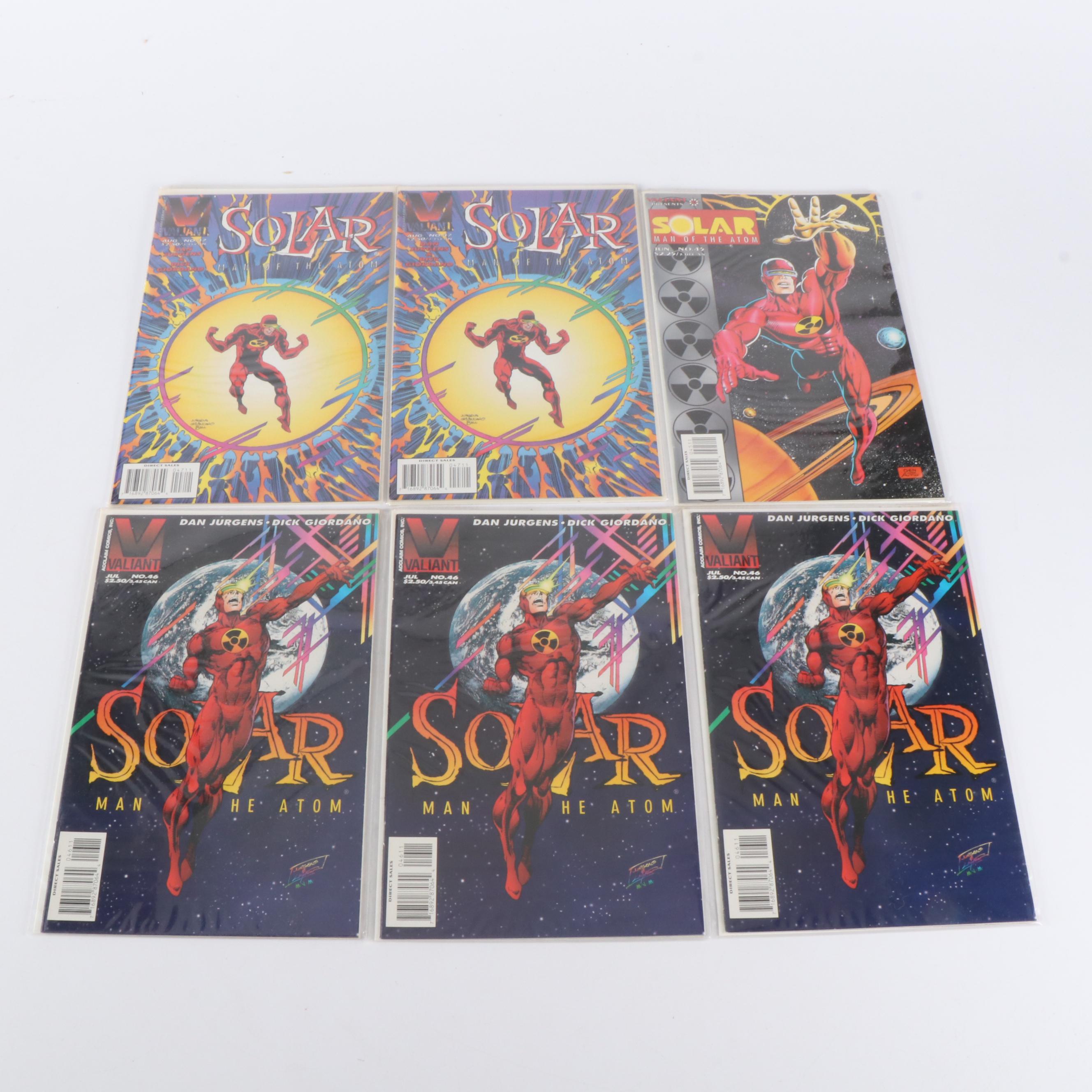 Modern Age "Doctor Mirage" and "Solar" Valiant Comic Books