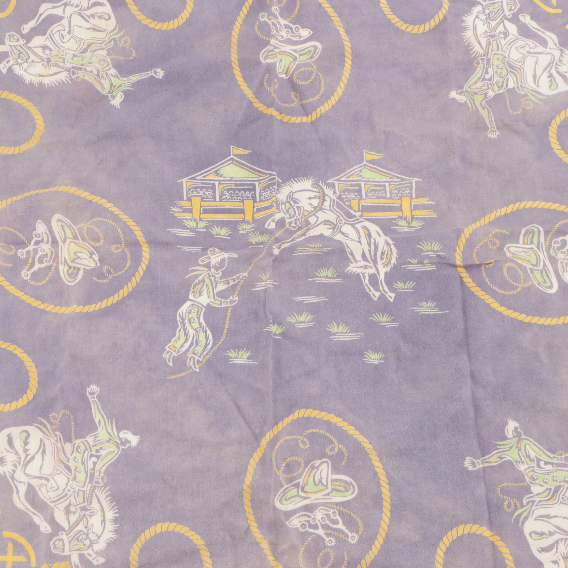 Western-Themed Cotton Scarves