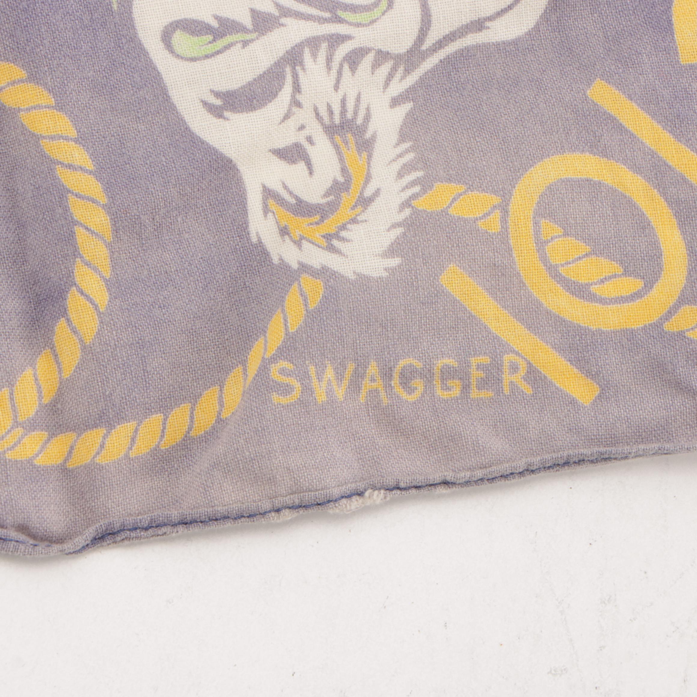 Western-Themed Cotton Scarves