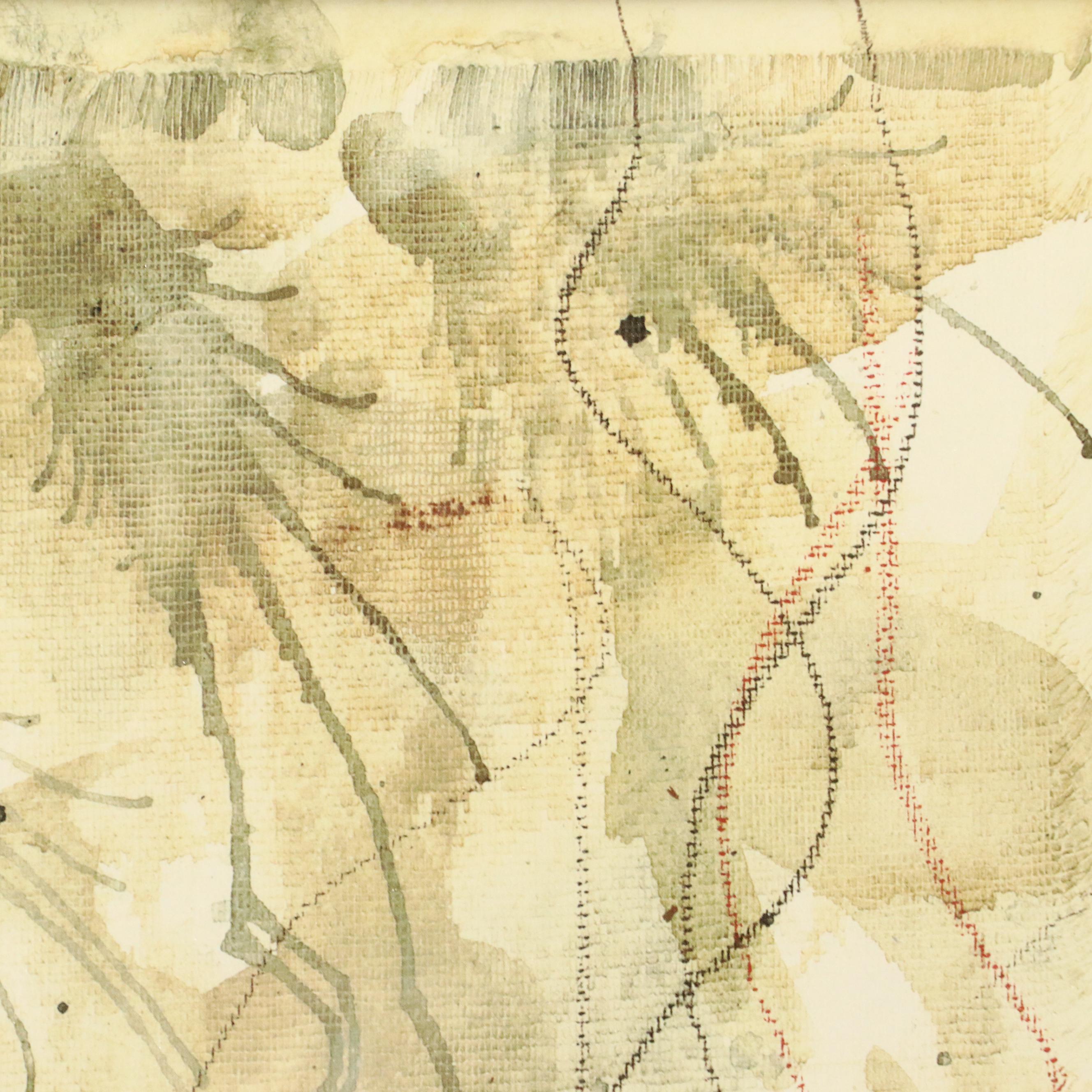 Offset Lithograph "Sophisticated Lady" After Karen Dupre