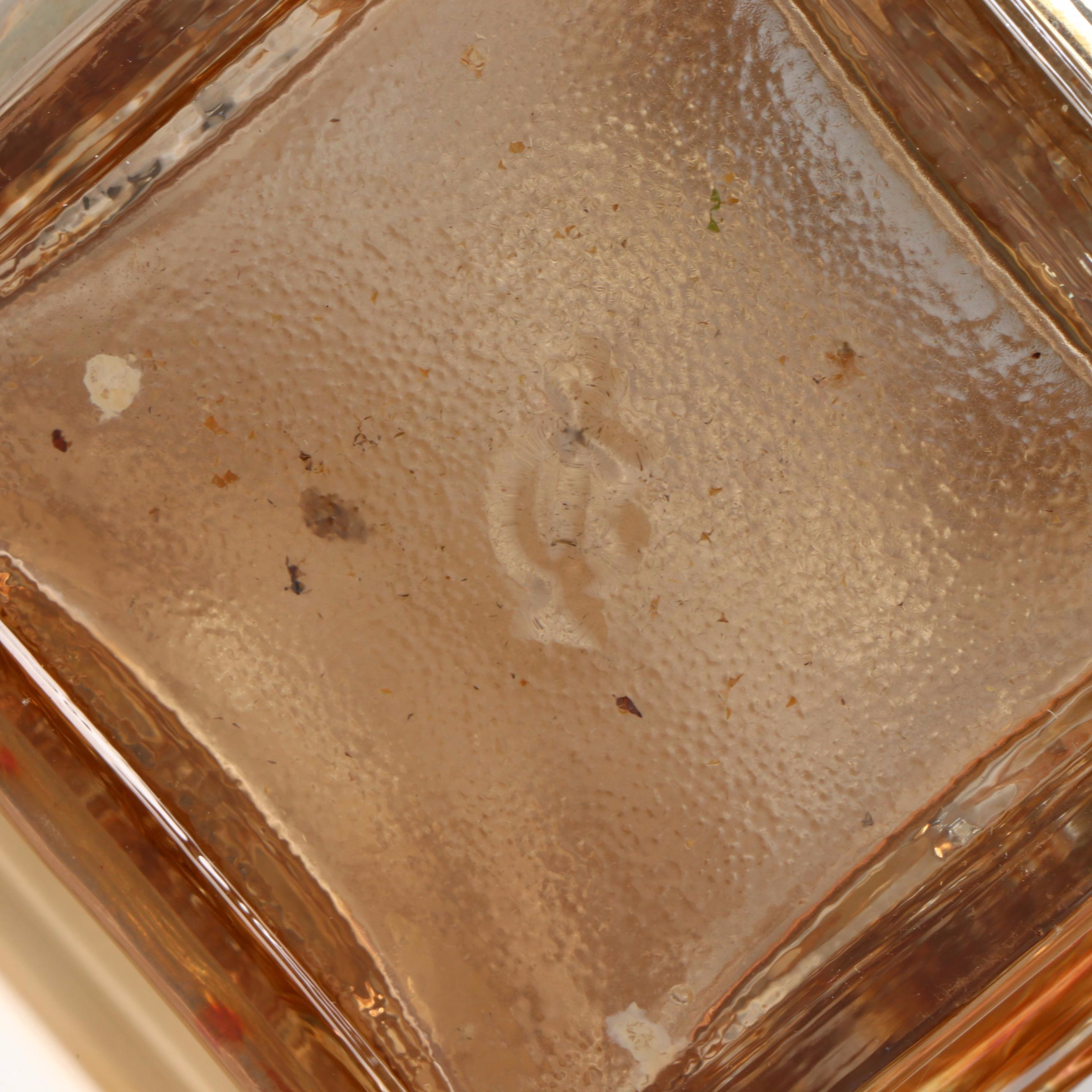 Imperial Glass Devil Vase with More Orange Carnival Glass Table Accessories