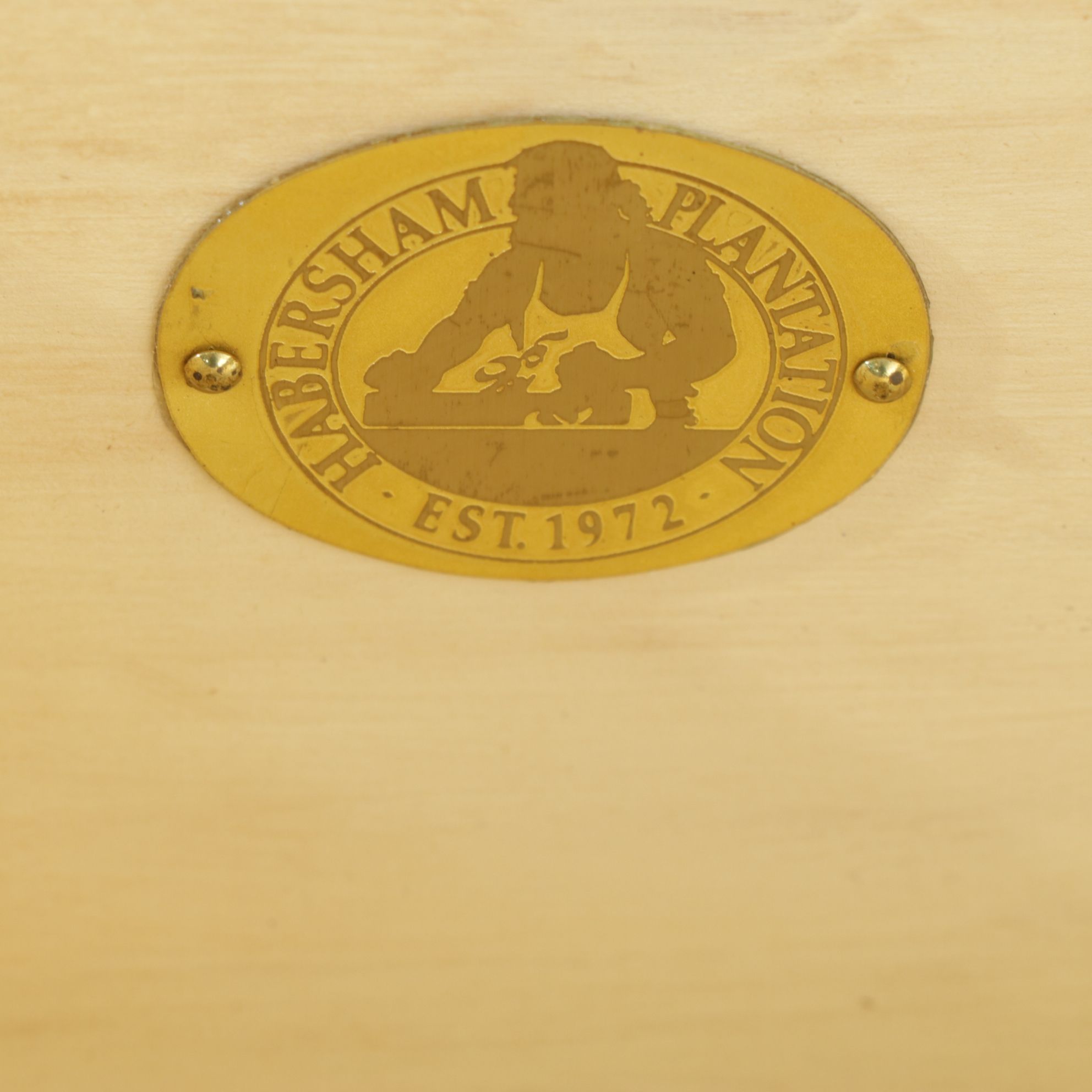 Habersham Plantation Hand Painted Sideboard with Cracked Paint Finish