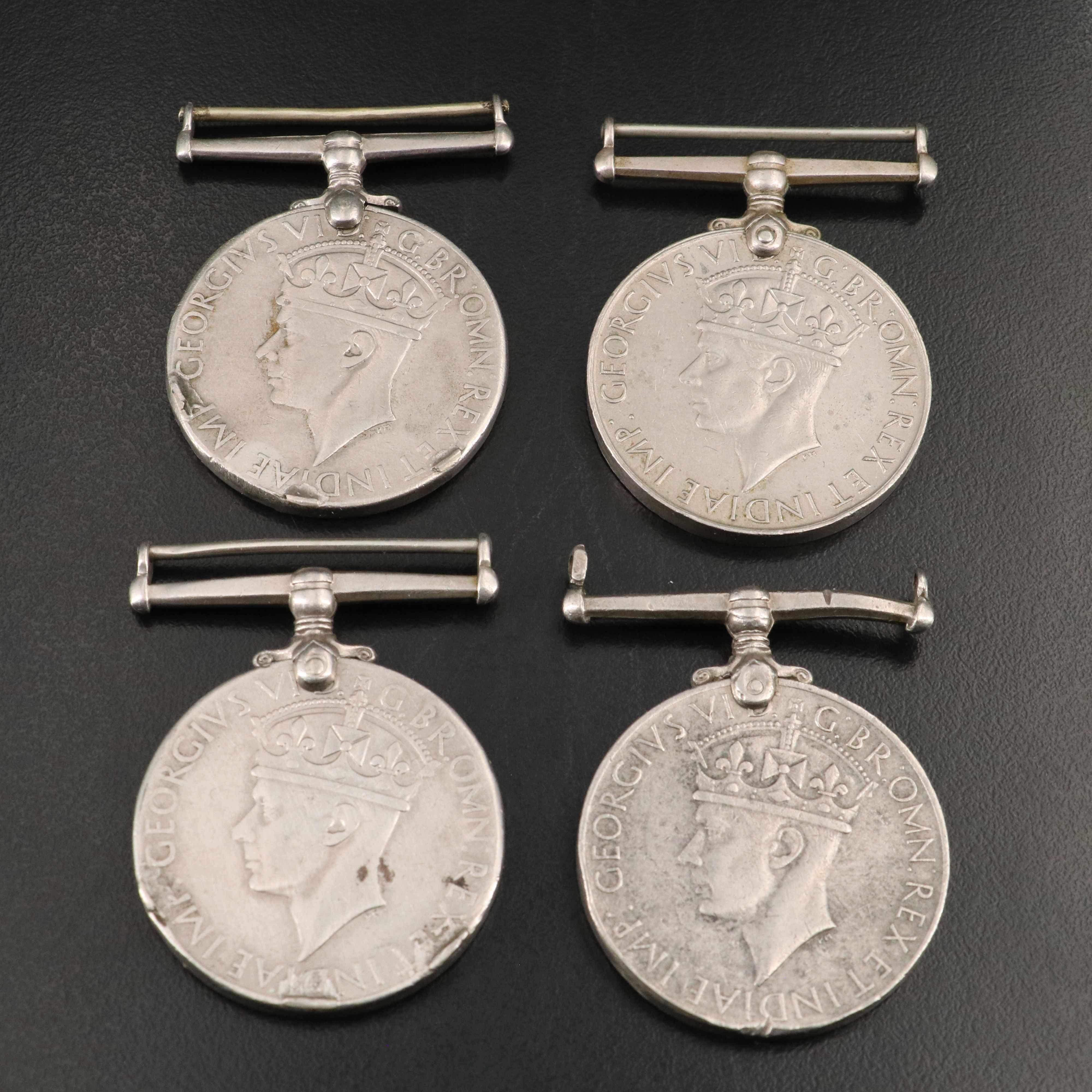 Eight WWII United Kingdom Medals and One Vintage Pakistan Air Force Medal