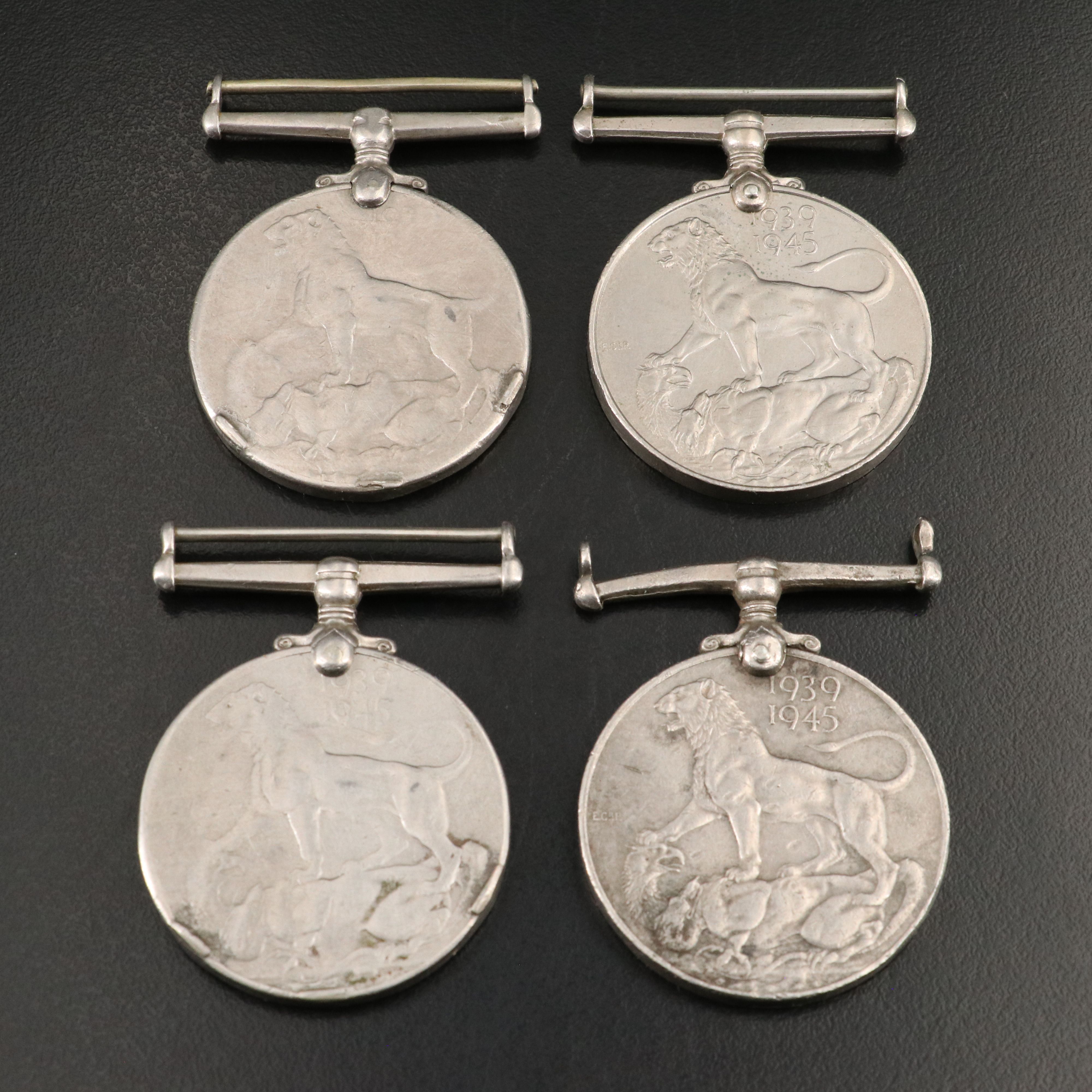 Eight WWII United Kingdom Medals and One Vintage Pakistan Air Force Medal