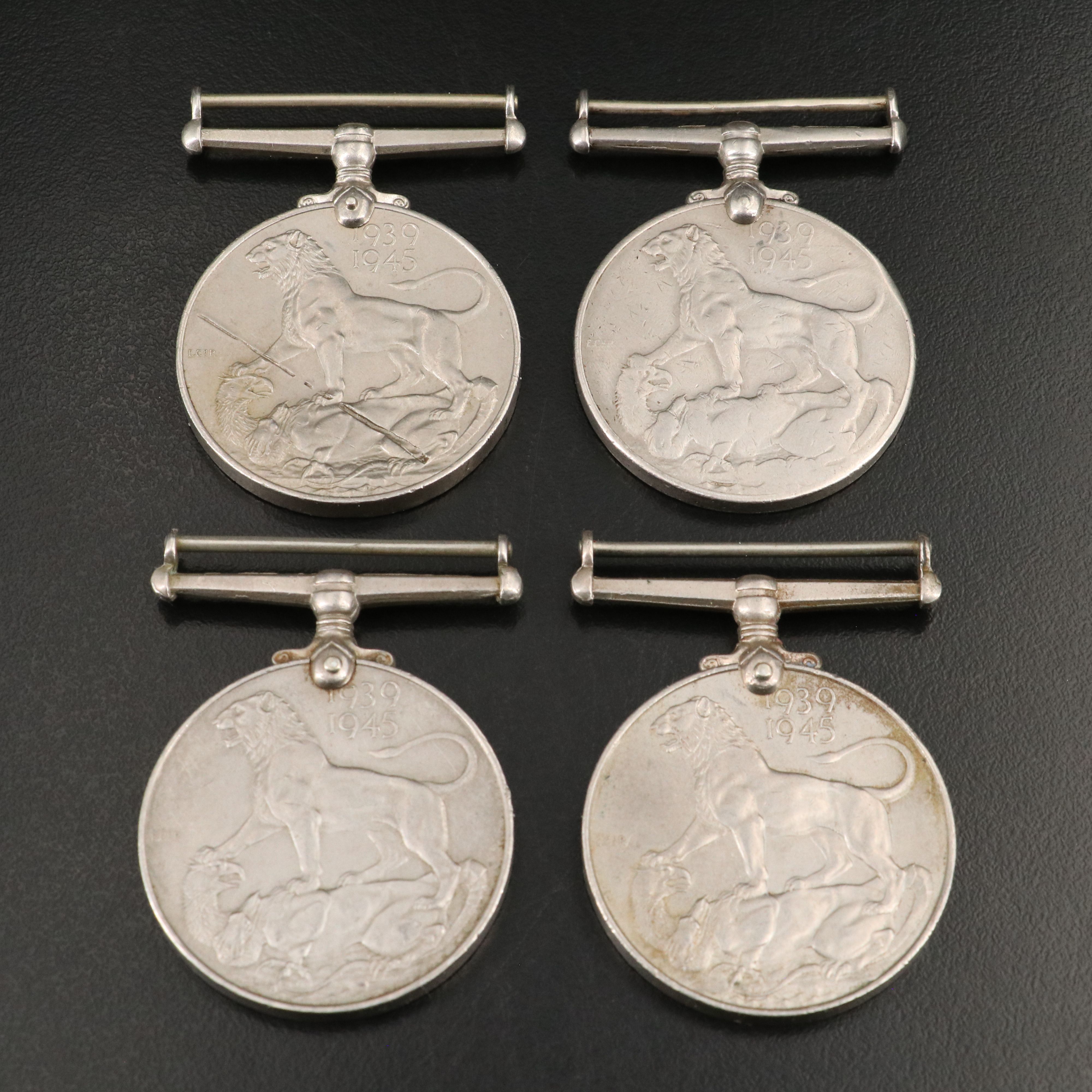 Eight WWII United Kingdom Medals and One Vintage Pakistan Air Force Medal