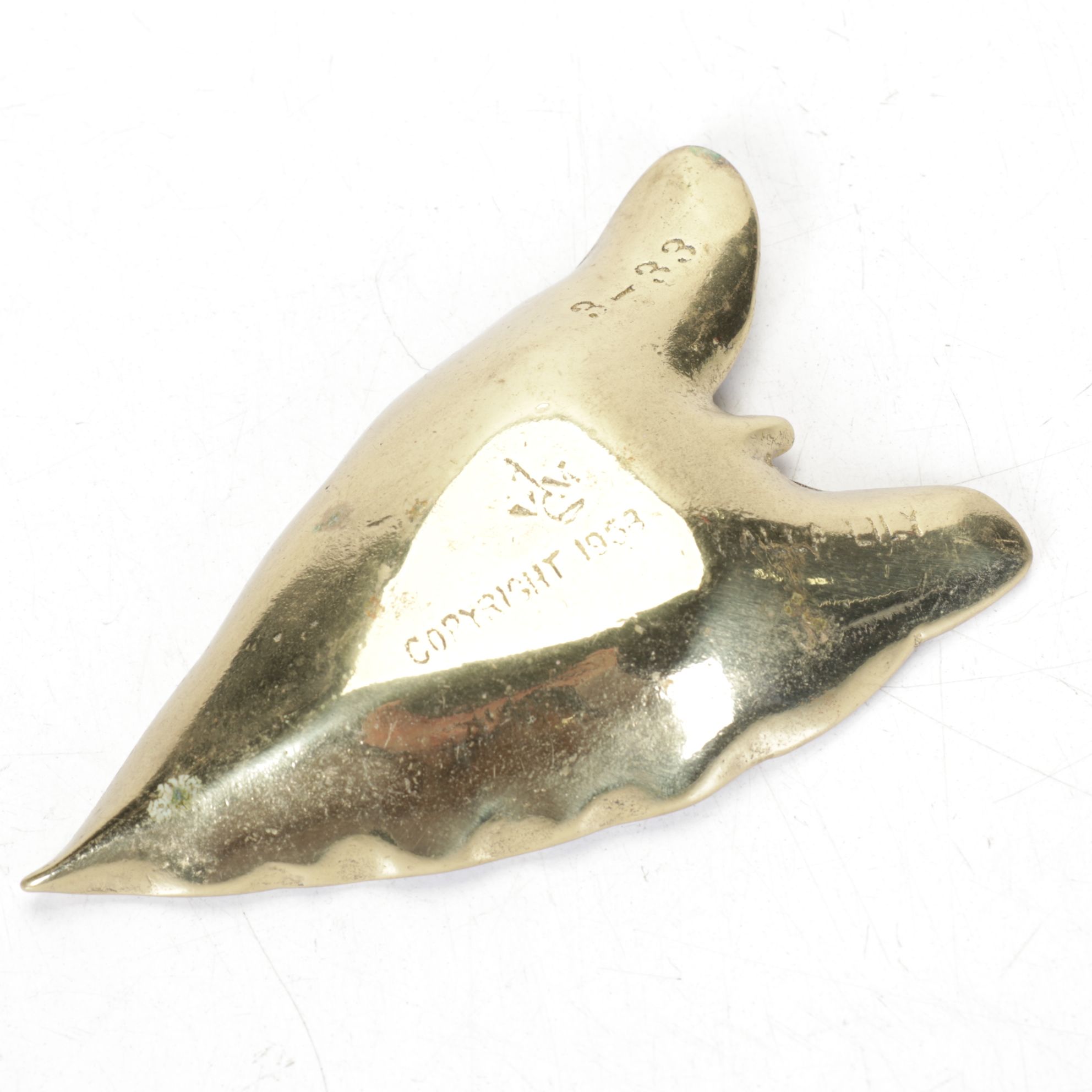 Virginia Metalcrafters "Calla Lily" & Other Solid Brass Dishes