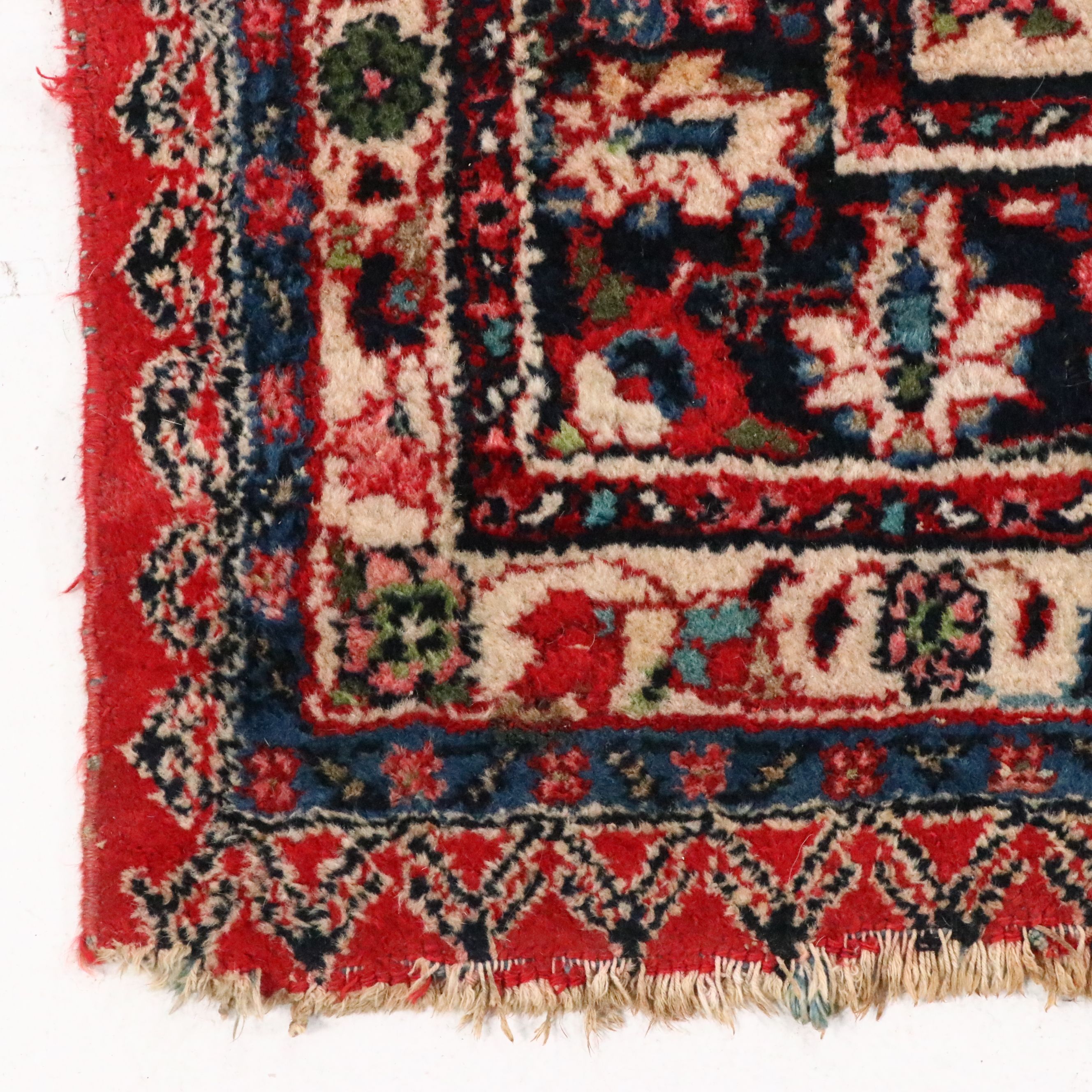 6'11 x 16'4 Hand-Knotted Persian Sarouk Long Rug