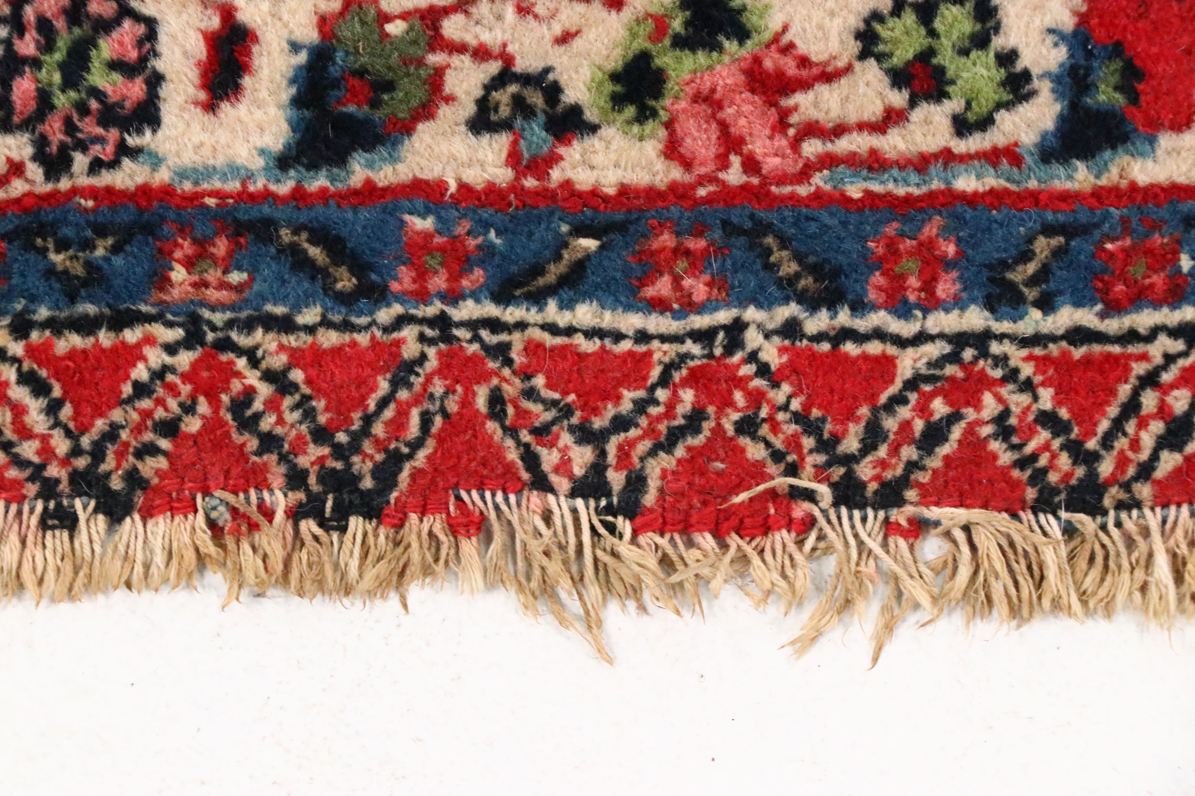 6'11 x 16'4 Hand-Knotted Persian Sarouk Long Rug