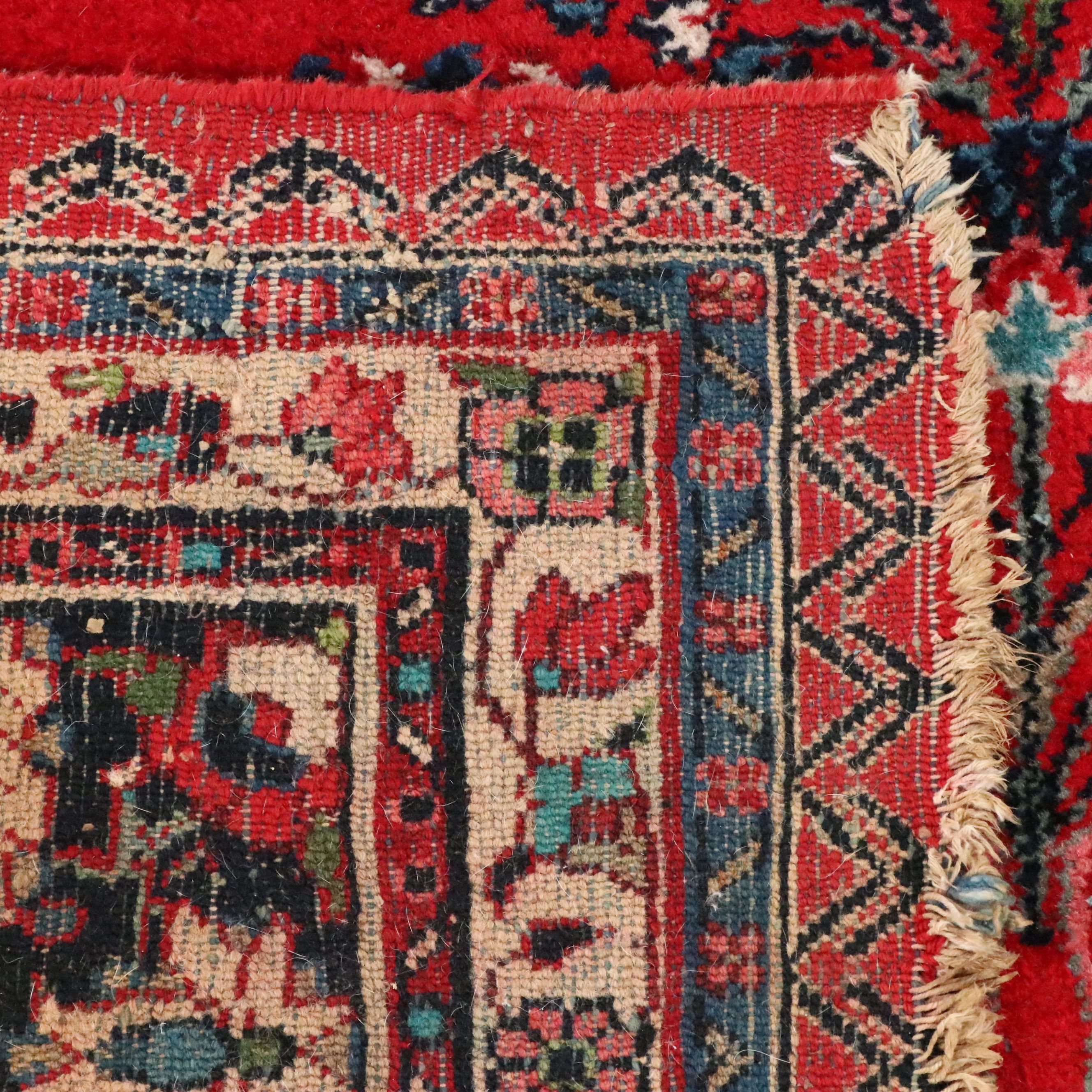 6'11 x 16'4 Hand-Knotted Persian Sarouk Long Rug