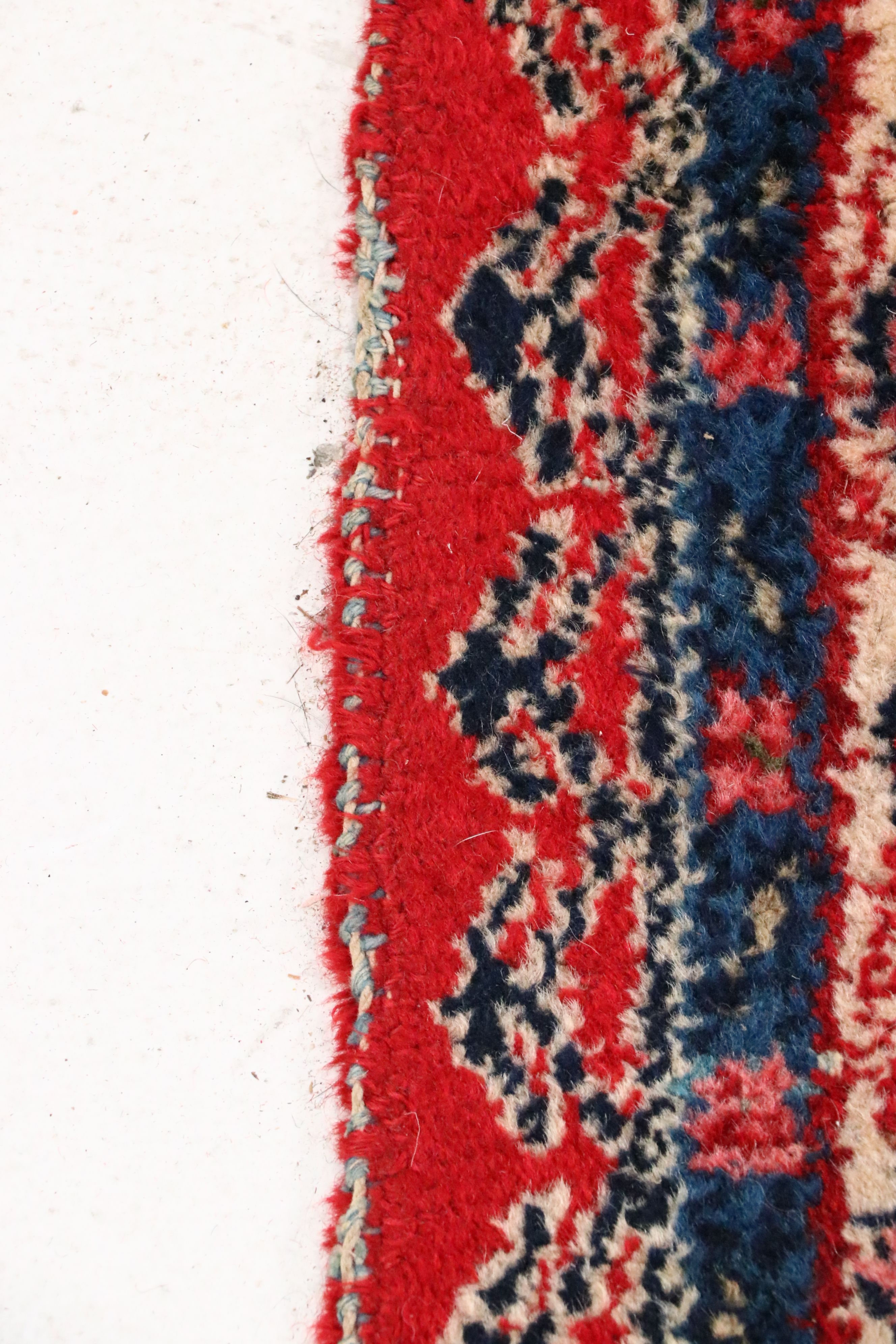 6'11 x 16'4 Hand-Knotted Persian Sarouk Long Rug