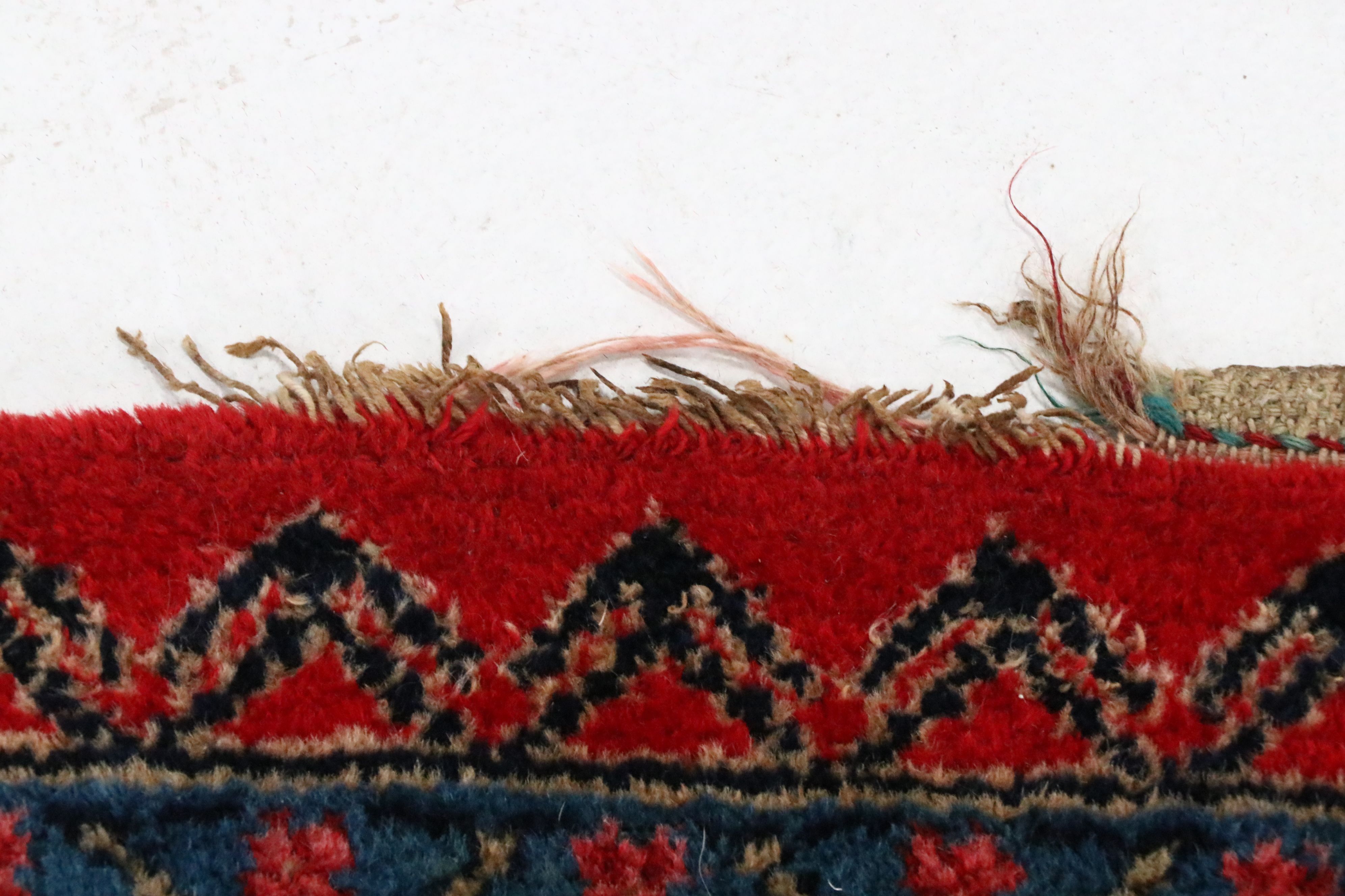 6'11 x 16'4 Hand-Knotted Persian Sarouk Long Rug