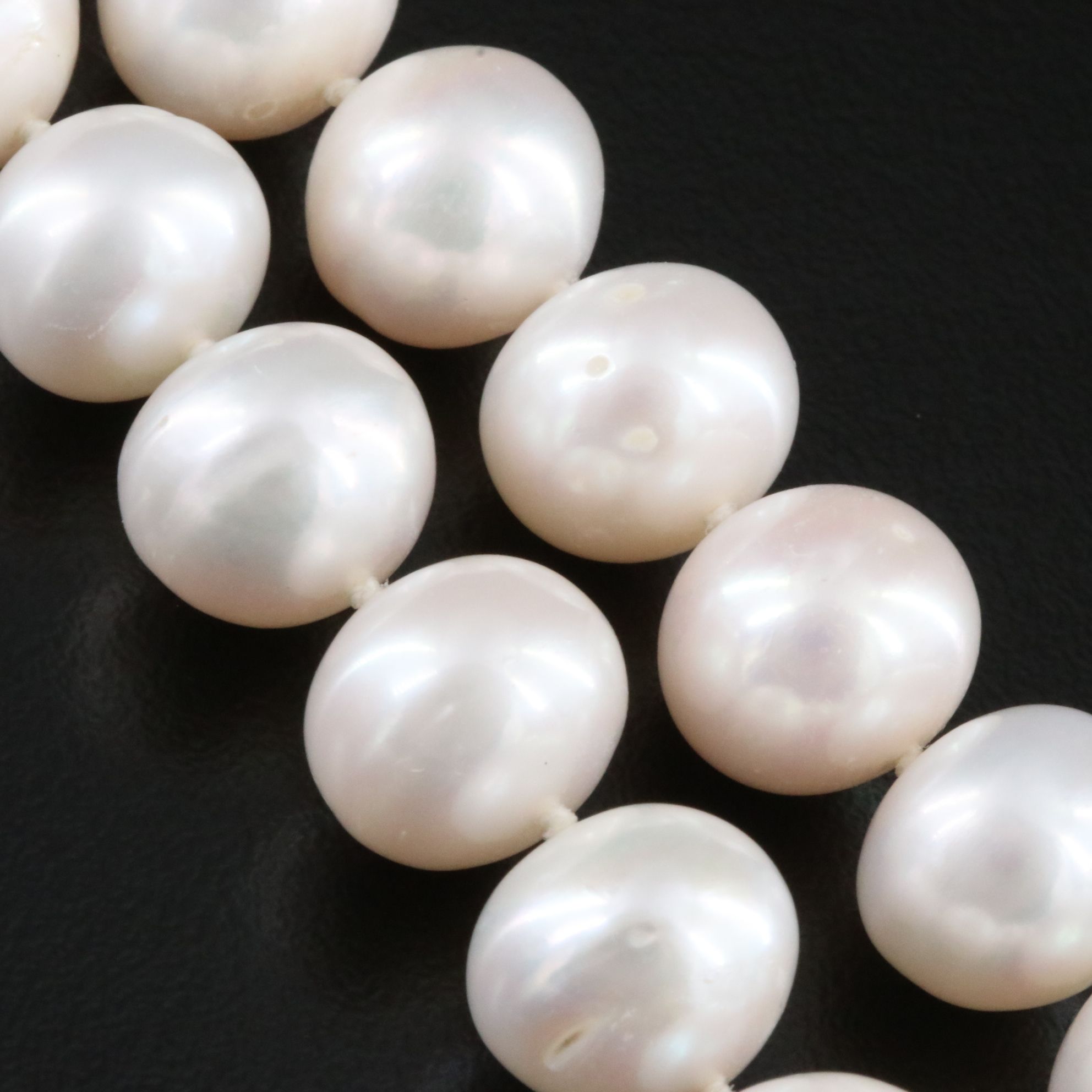 11.30 – 12.20 MM Pearl Necklace with 14K Clasp