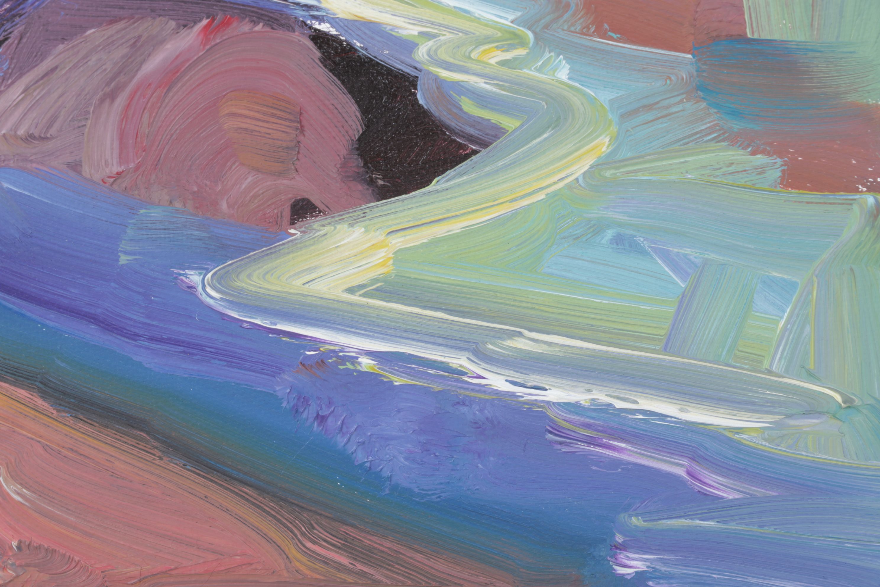 Jose Trujillo "Quiet Waves" Seascape Oil Painting, 2020