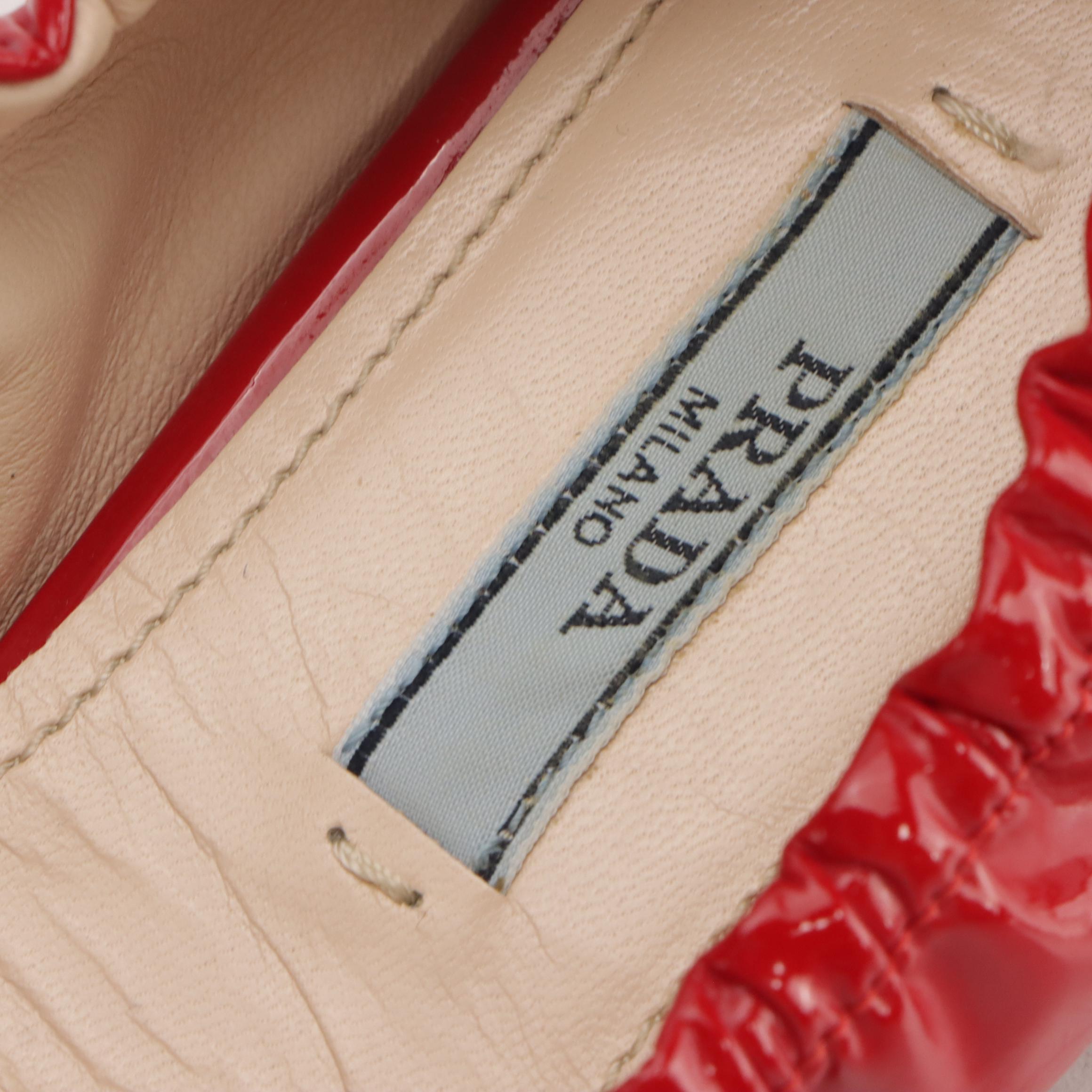 Prada Loafers in Patent Leather