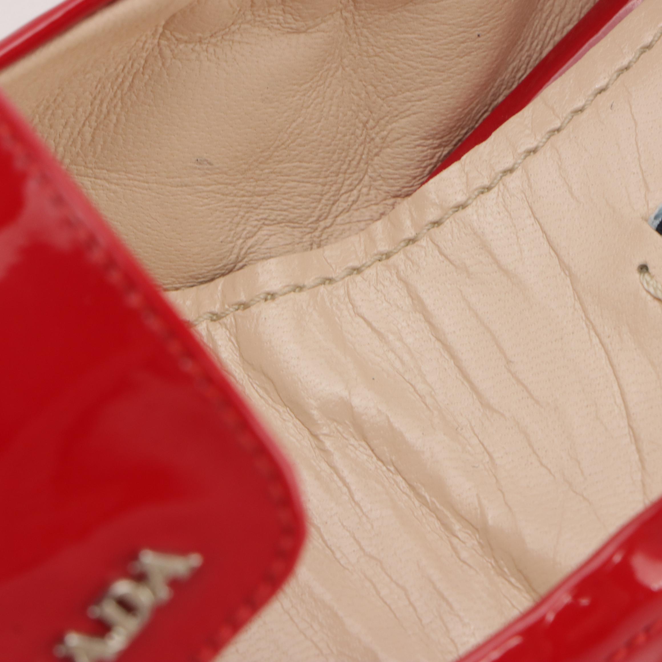 Prada Loafers in Patent Leather