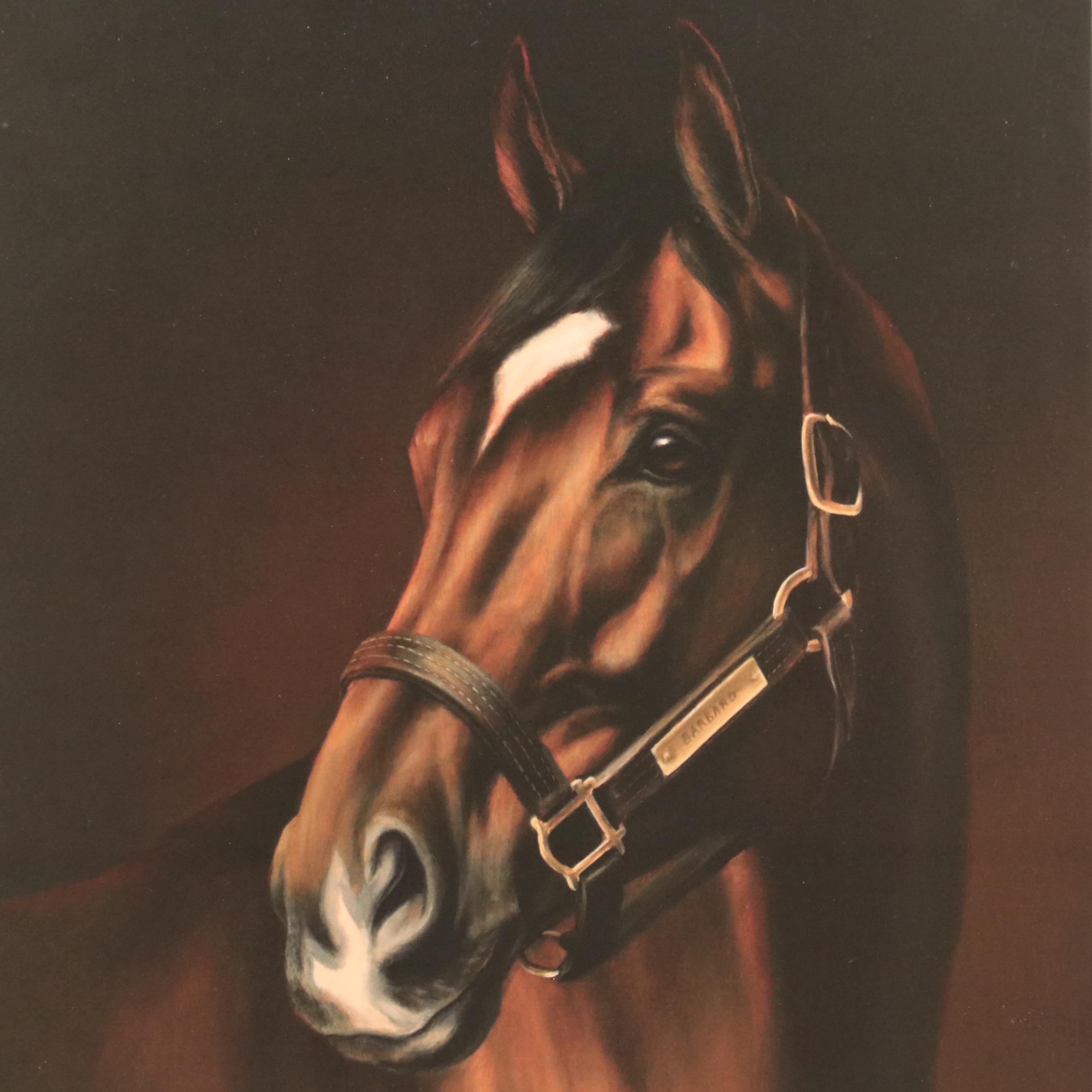 Jamie Corum Offset Lithograph "Barbaro"