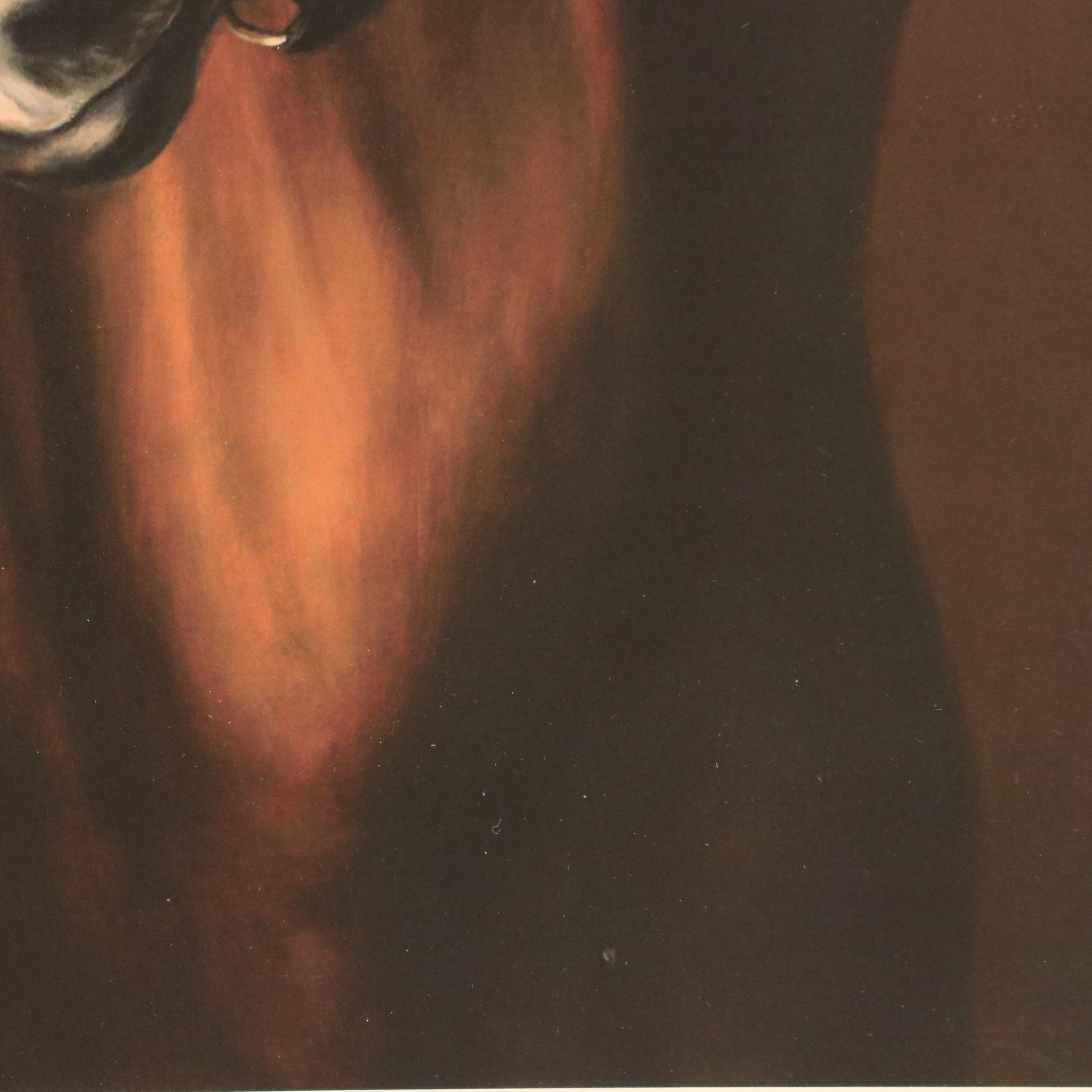 Jamie Corum Offset Lithograph "Barbaro"