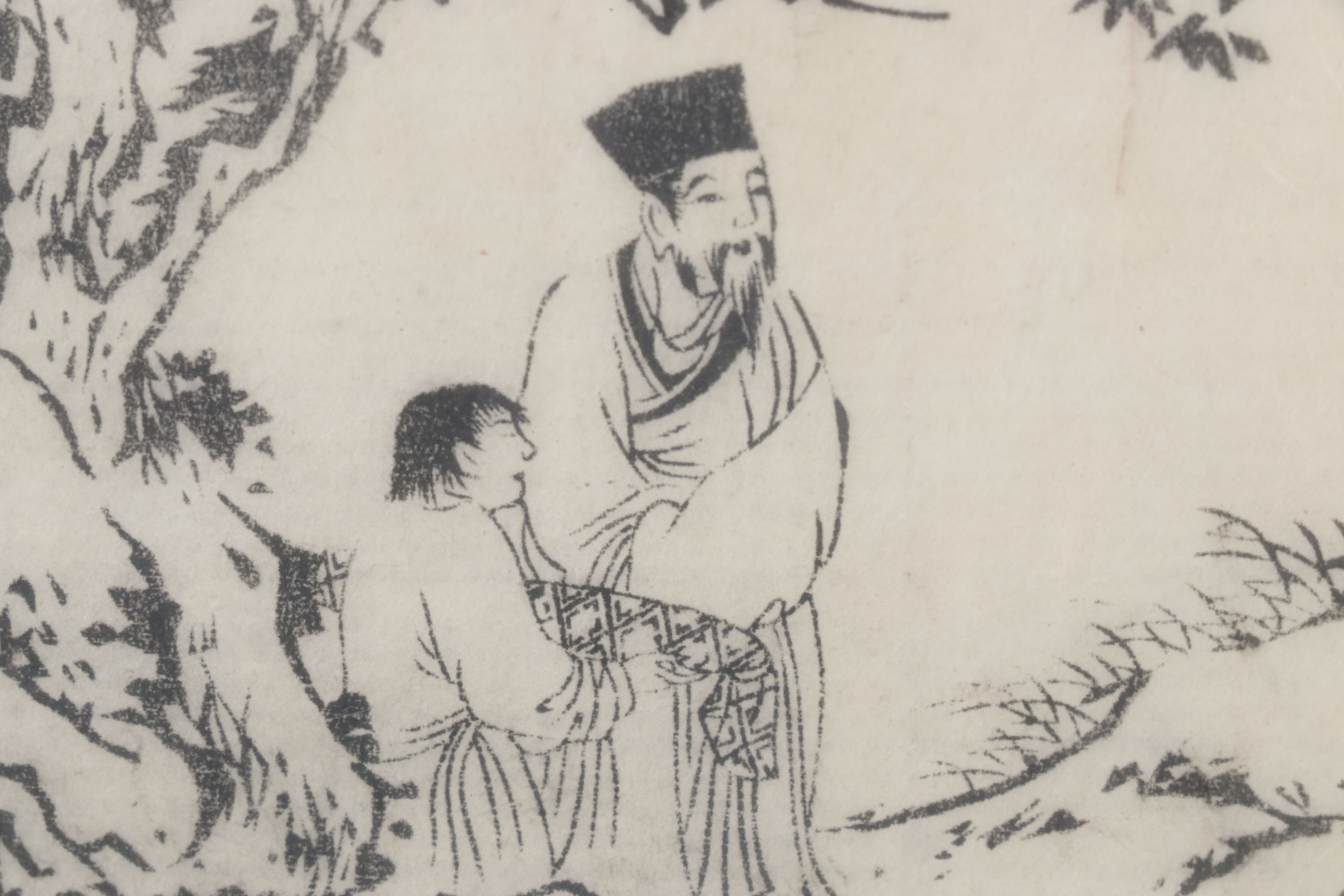 Ōoka Shunboku Woodblock From "An Illustrated Book of Model Paintings"