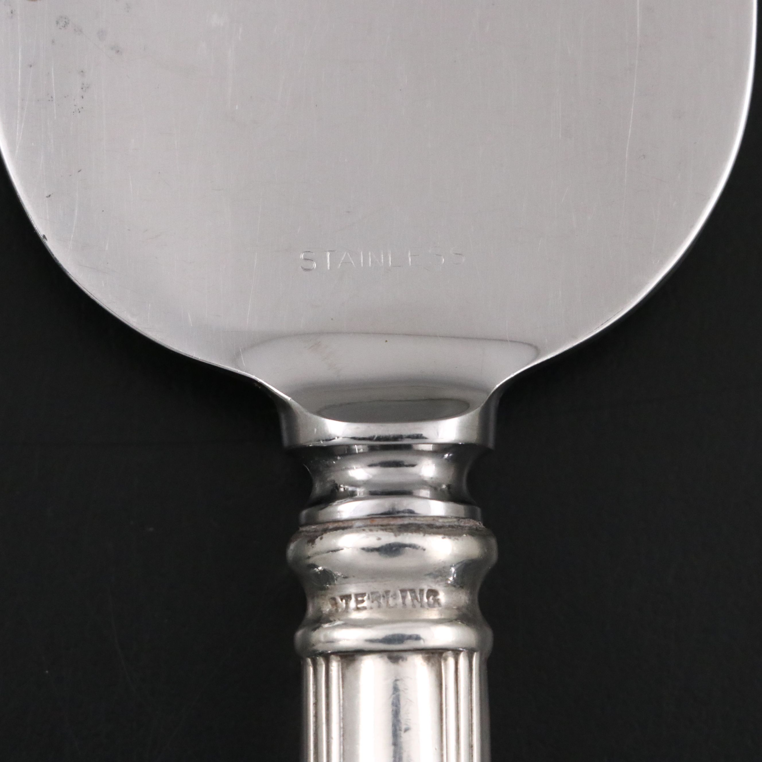 Duhme & Co. Cincinnati Coin Silver Spoon with Bright Cut and Other Utensils
