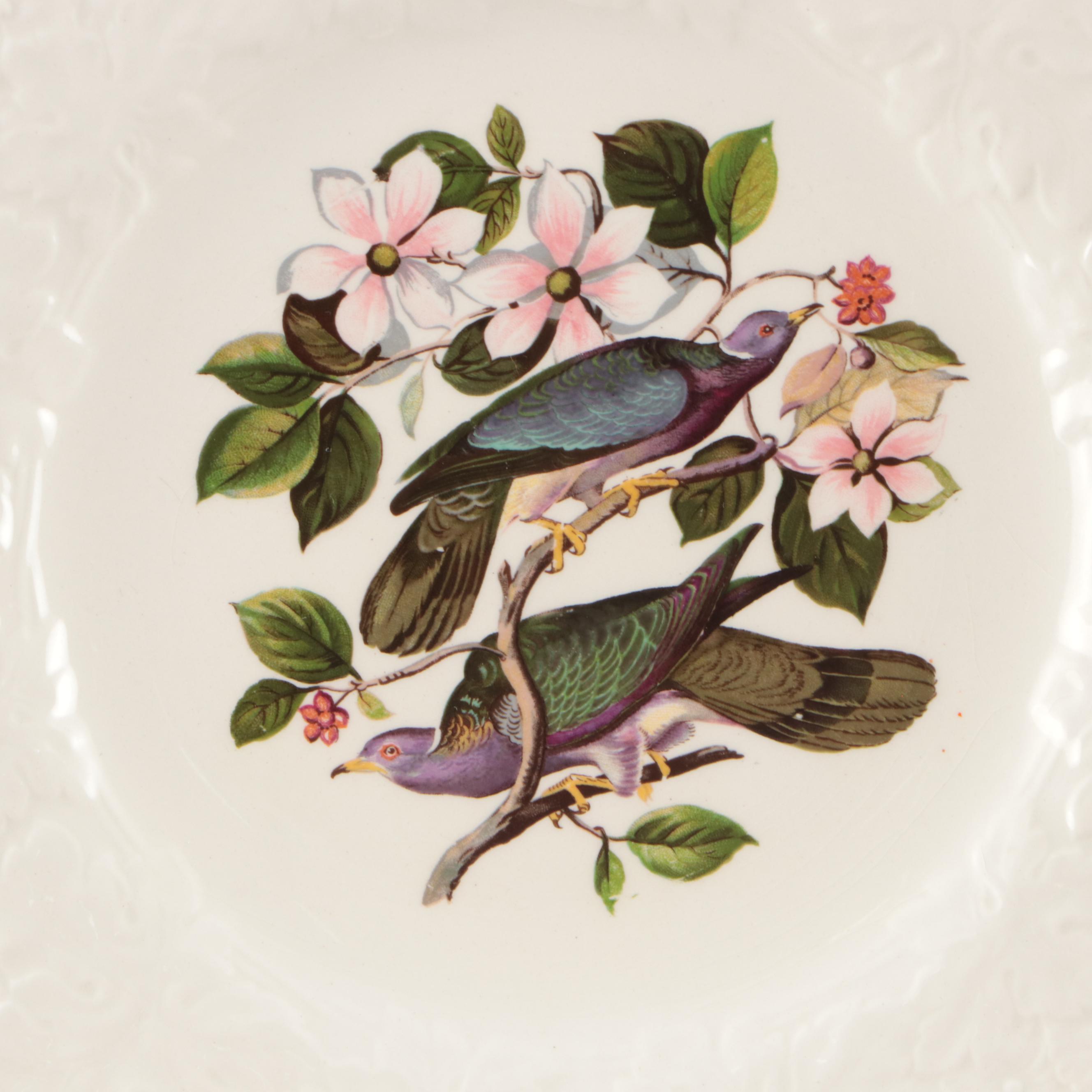 Alfred Meakin Audubon's Birds of America Series Plates, Mid to Late 20th C.