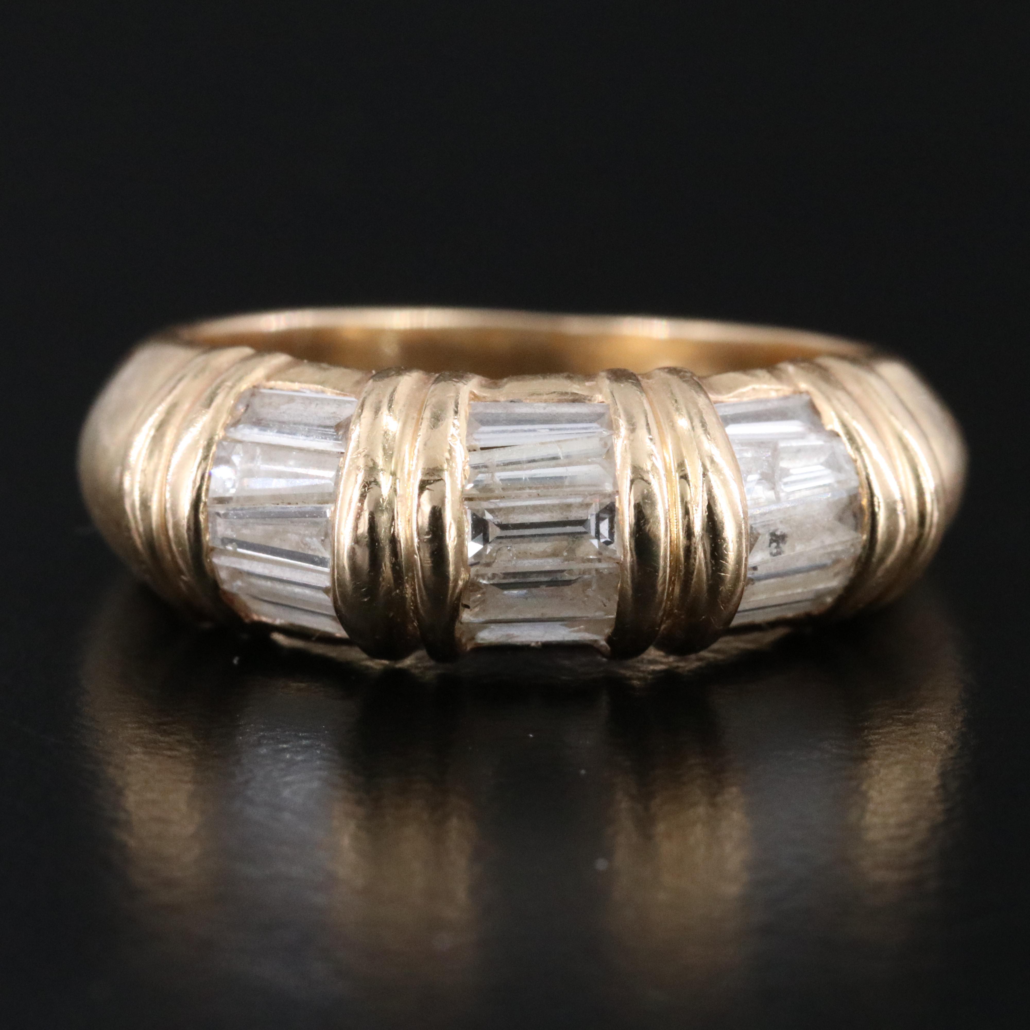 14K 1.00 CTW Diamond Ring