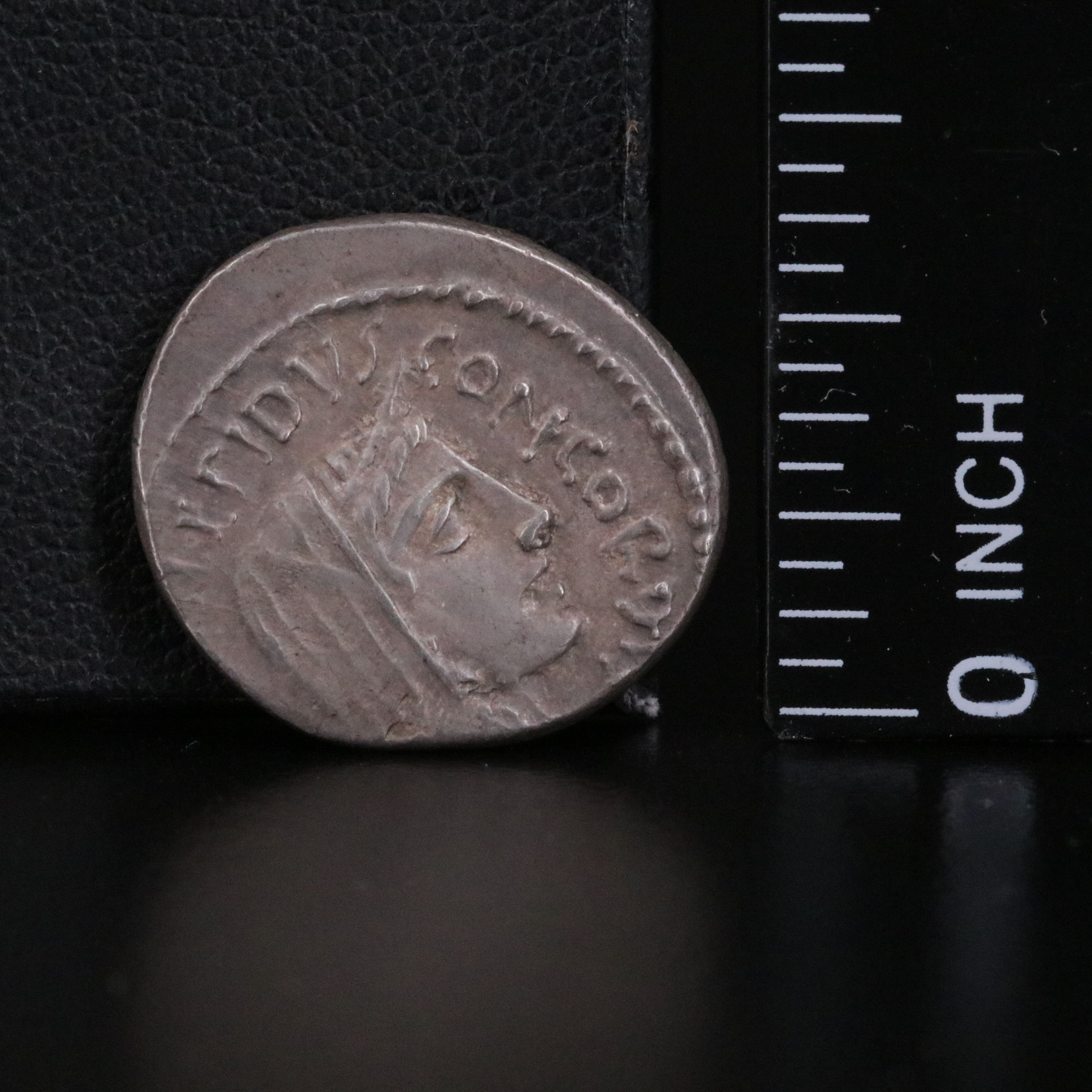Ancient Roman Republic AR Denarius Coin of L. Aemilius, ca. 62 B.C.