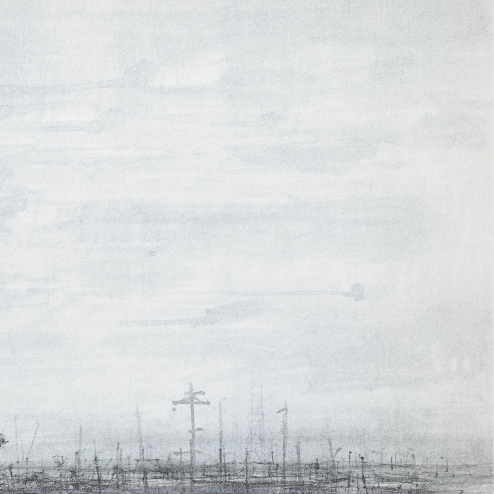 Jean Carzou Photogravure "Les Affûtés" From "L'Apocalypse," 1959