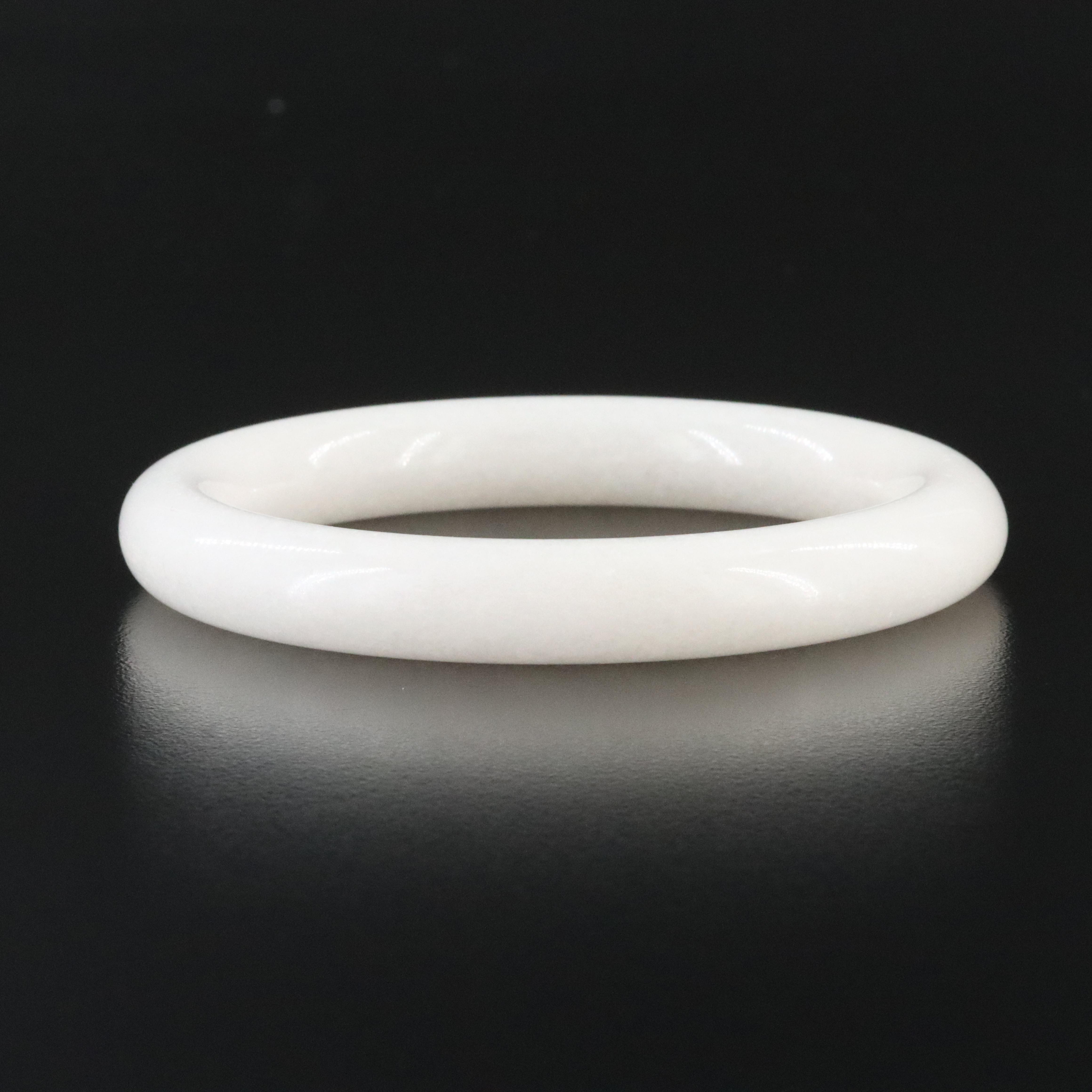 Nephrite Hololith Bangle