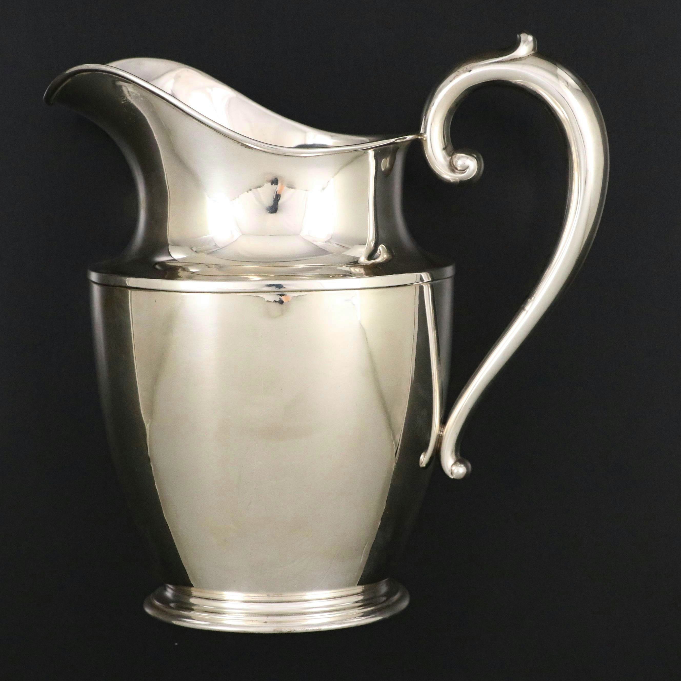 Wallace Sterling Silver Water Pitcher, Early to Mid-20th Century