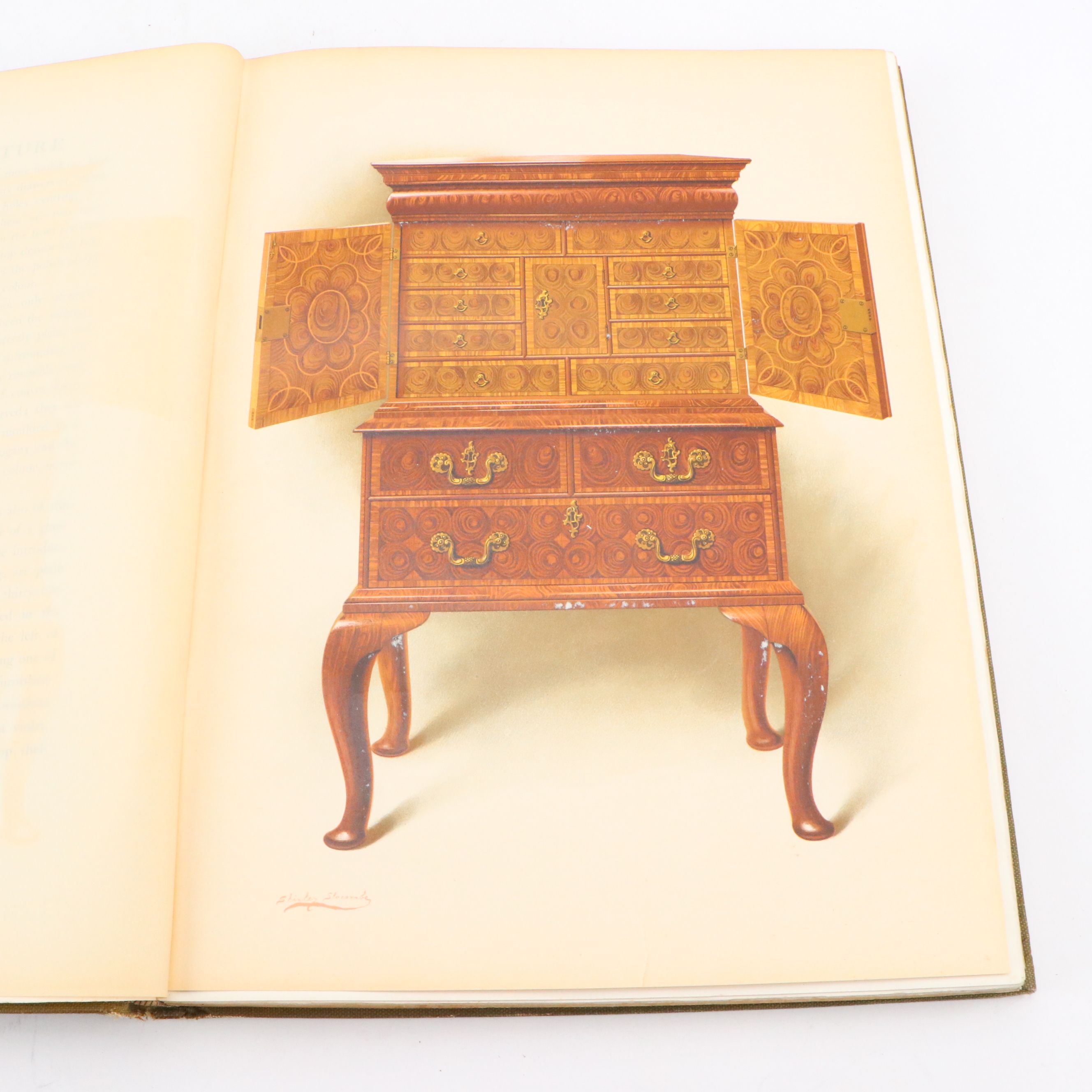 Illustrated "A History of English Furniture" Four-Volume Set by Percy Macquoid