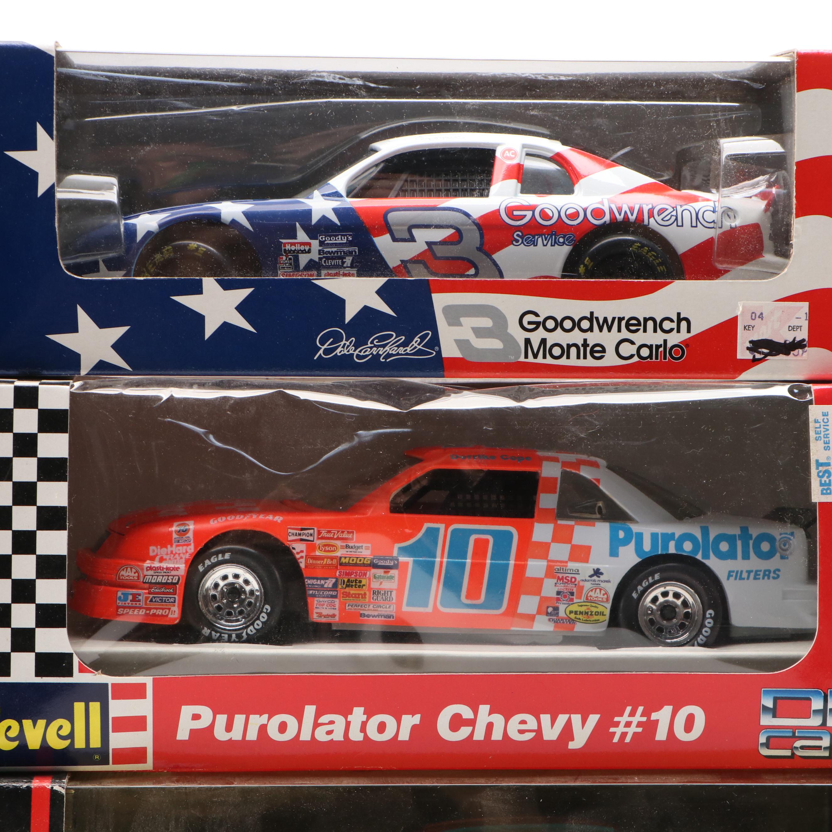 Revell Dale Earnhardt Goodwrench Monte Carlo and Other Diecast Race Cars