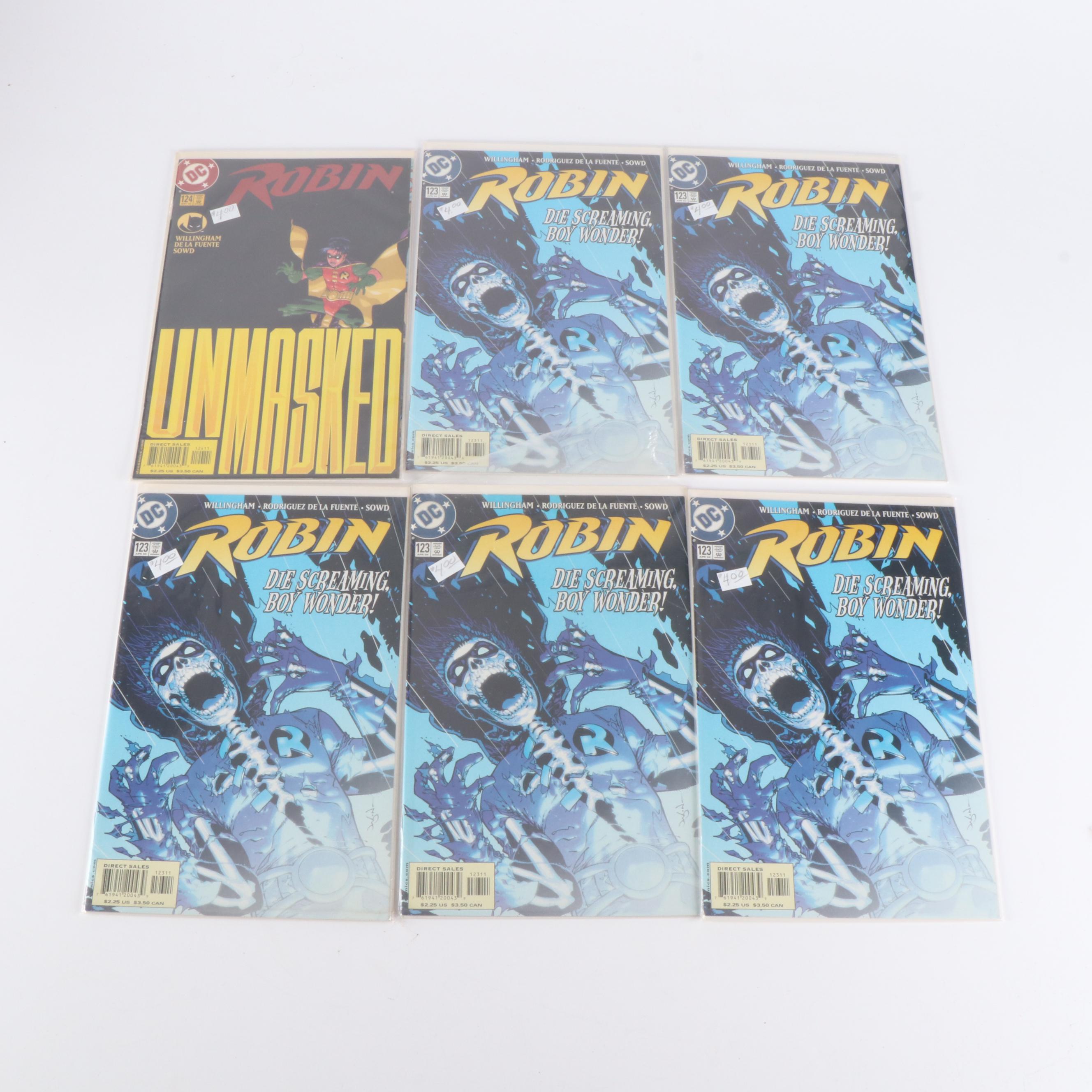 Modern Age Comic Books Featuring "Shazam!", "Robin", and More