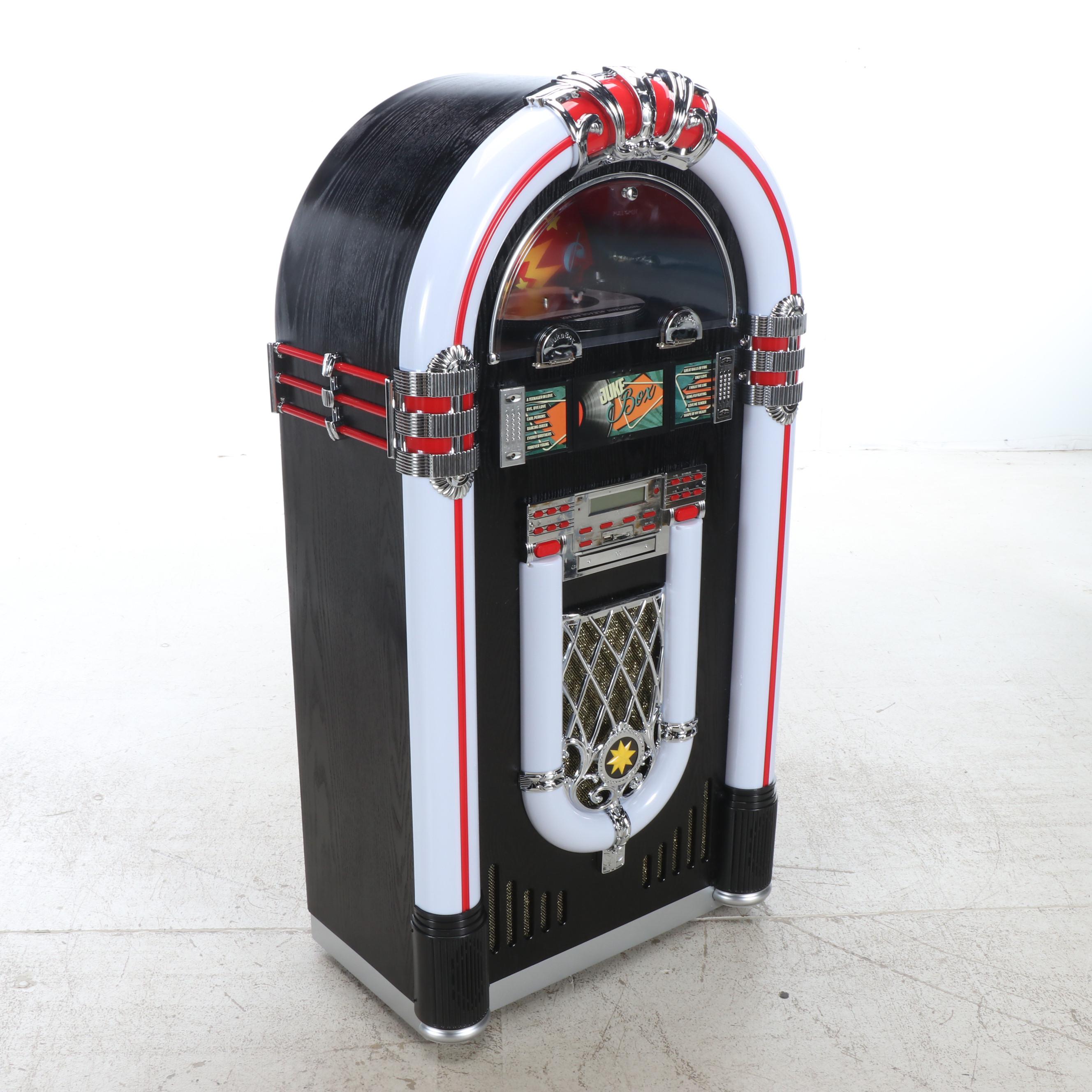 Retro-Style Polychrome Juke Box